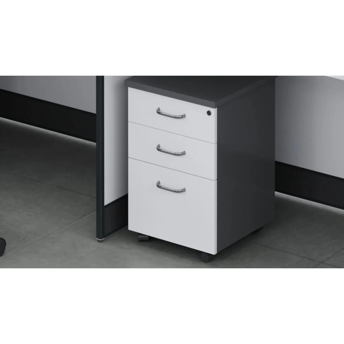 Averon · L-Shaped Cubicle Workstation
