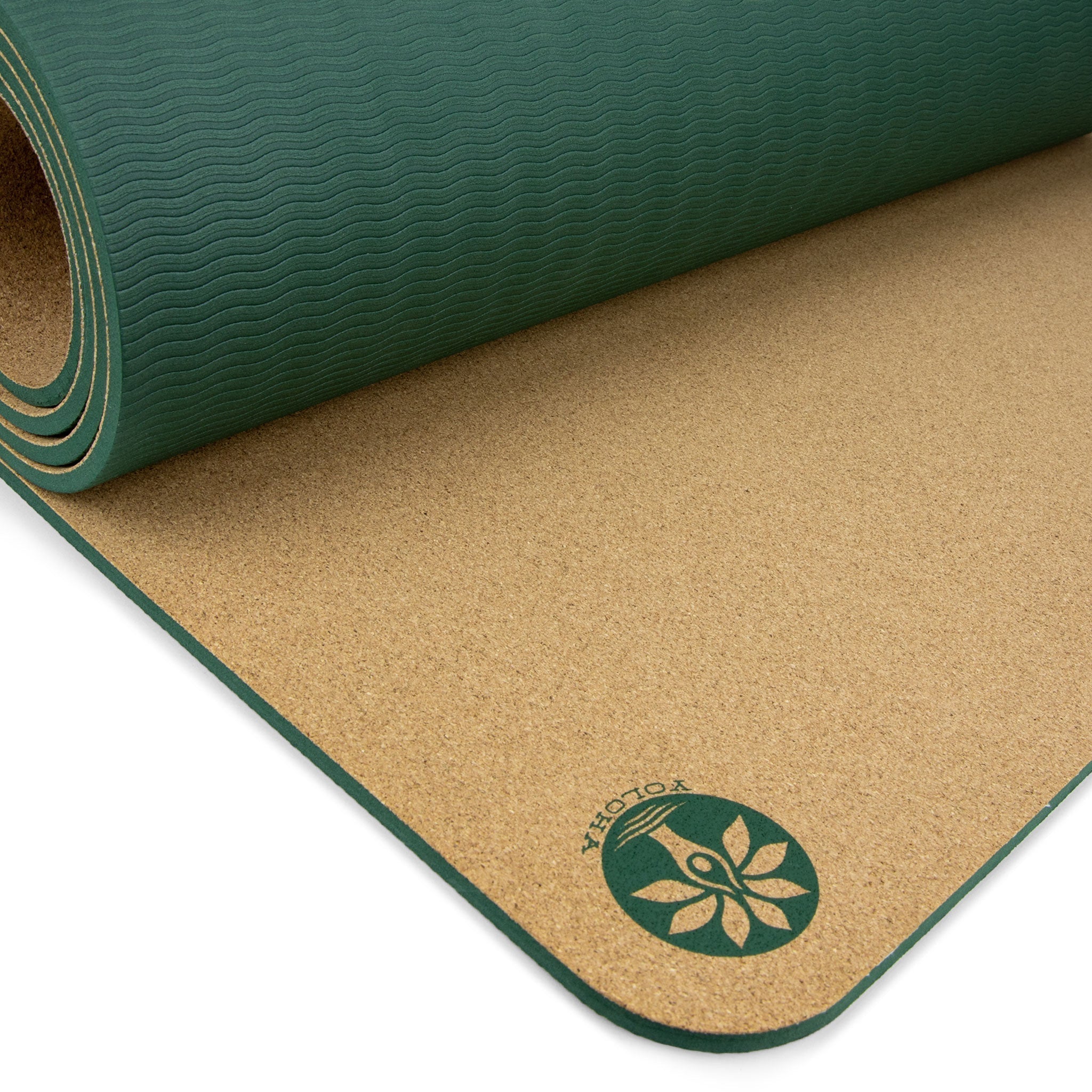 Awaken and Transform Aura Cork Yoga Mat
