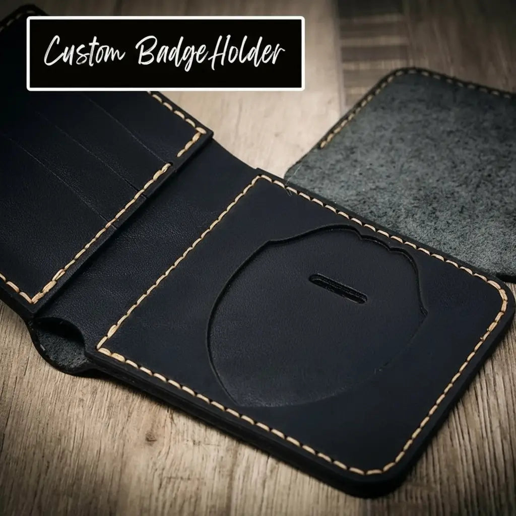Badge Trifold Wallet