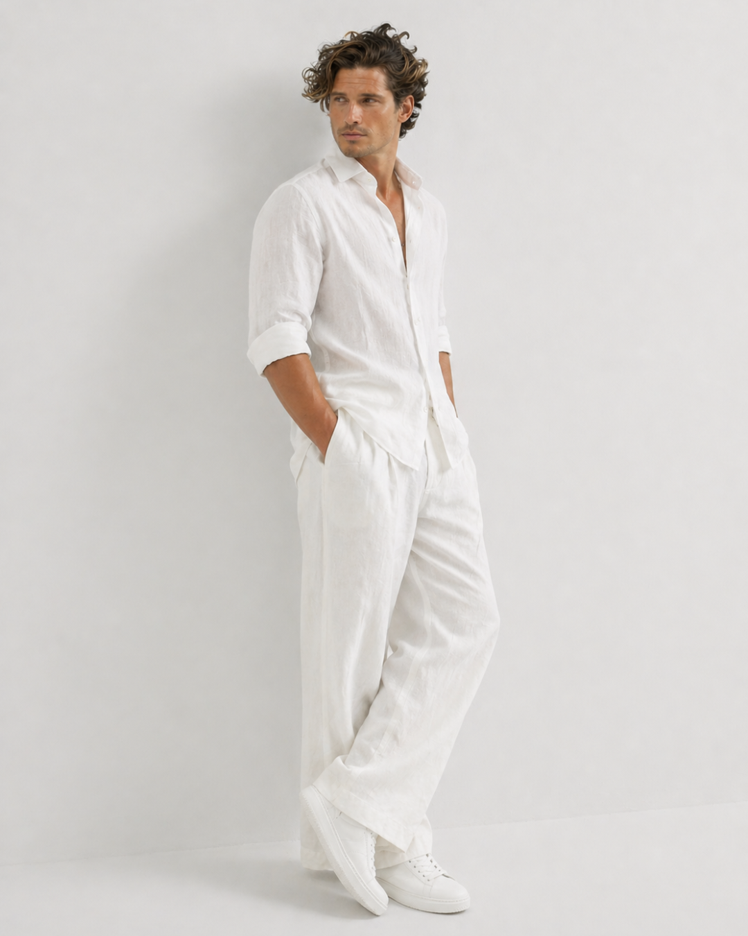 Pure European Linen – Easy Fit, Bahama Pants