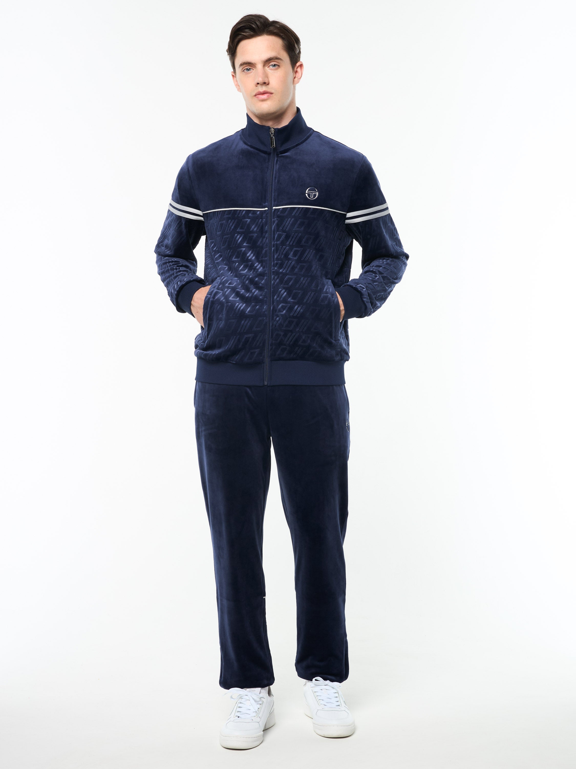 Bandiera Track Jacket- Maritime Blue