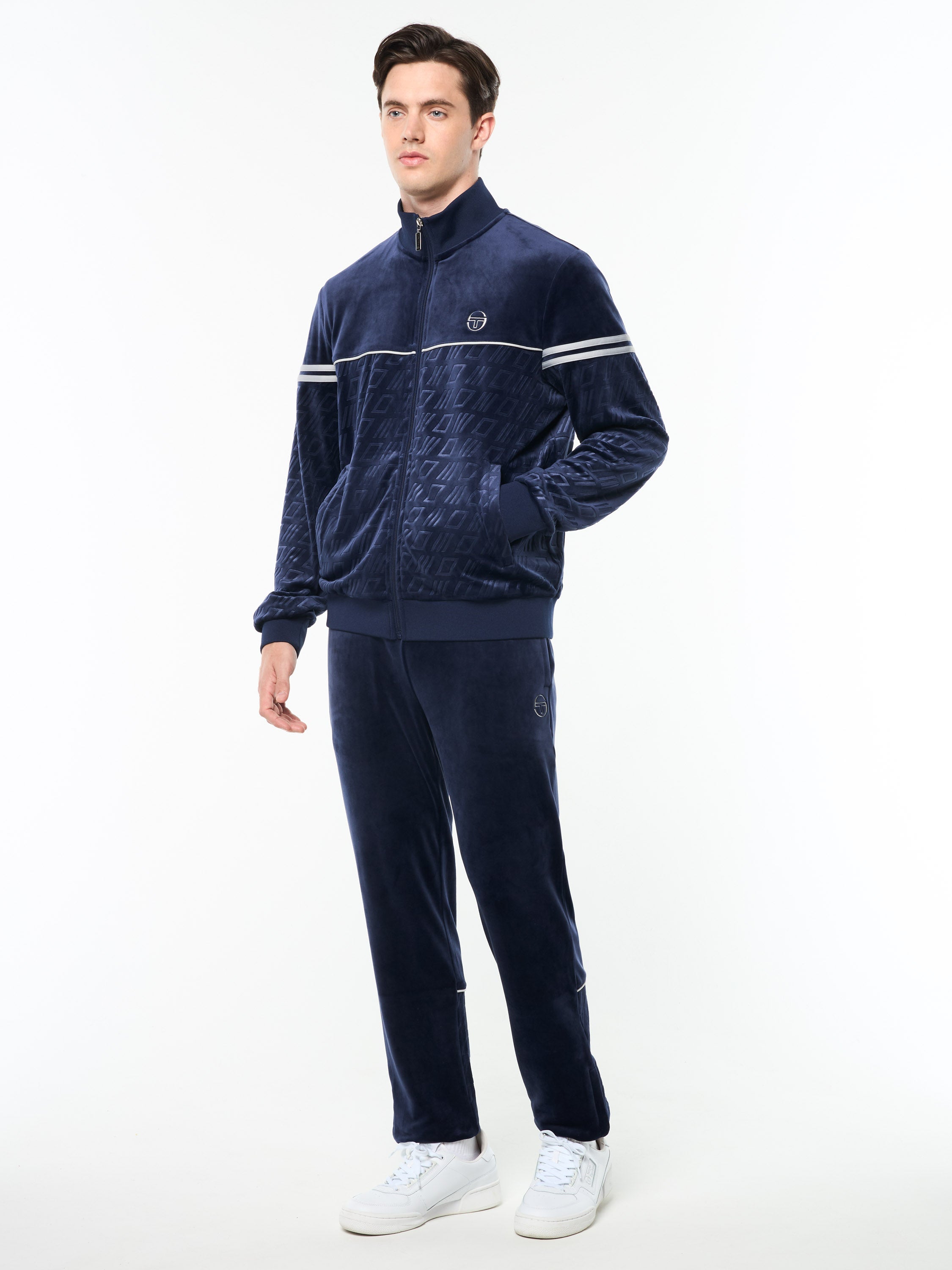 Bandiera Track Jacket- Maritime Blue