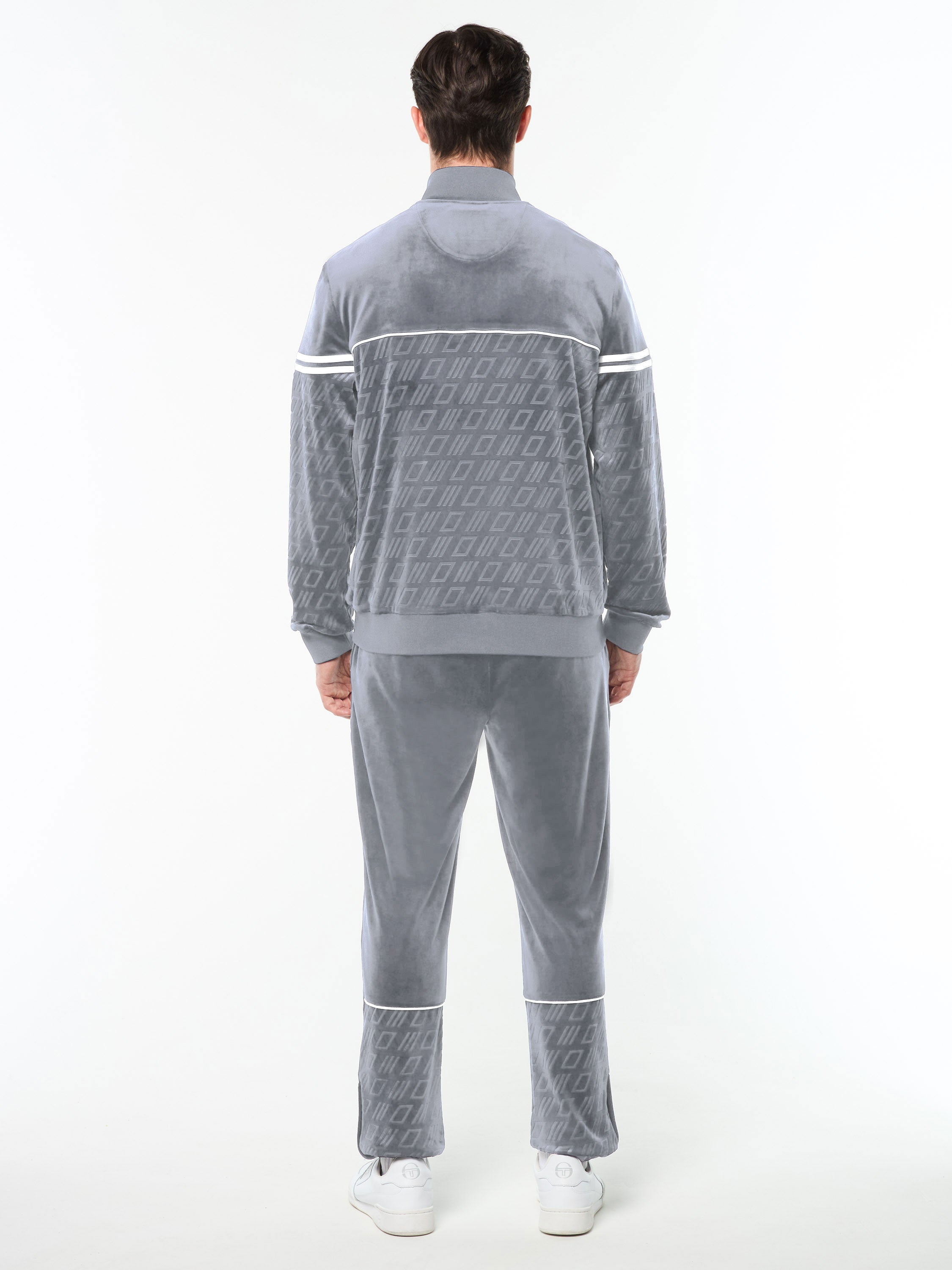 Bandiera Track Jacket- Sleet