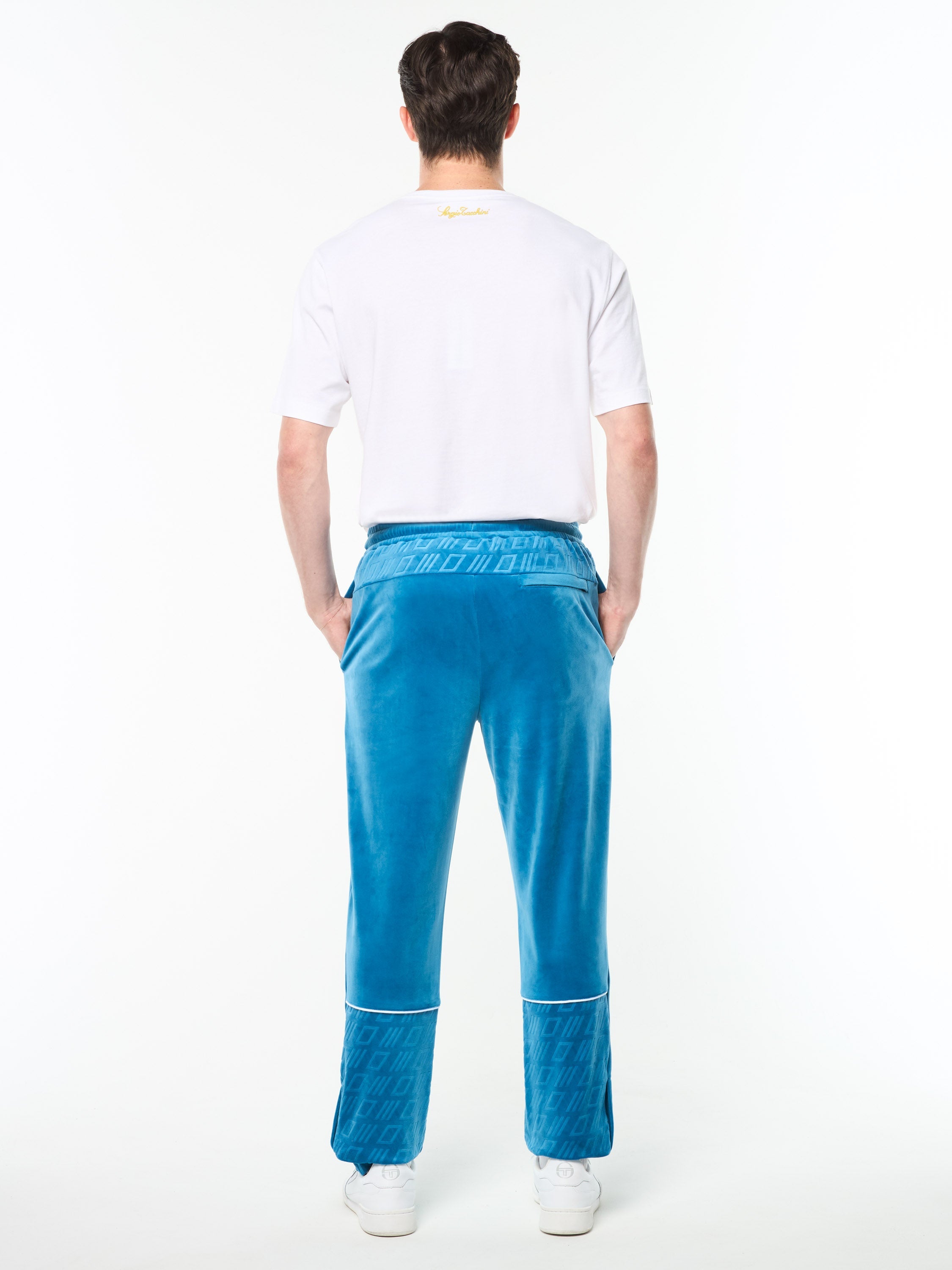 Bandiera Track Pant- Mykonos Blue