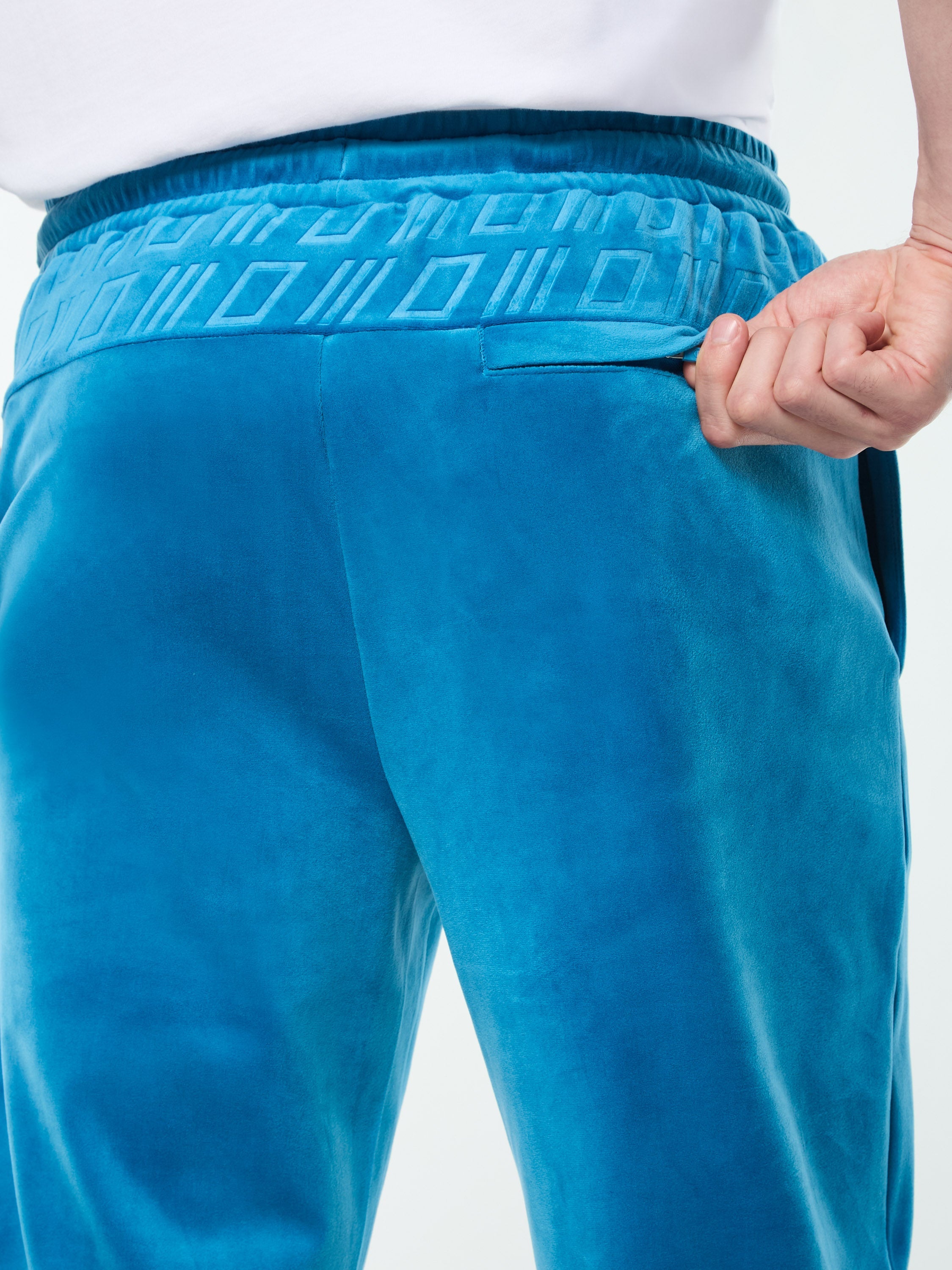Bandiera Track Pant- Mykonos Blue
