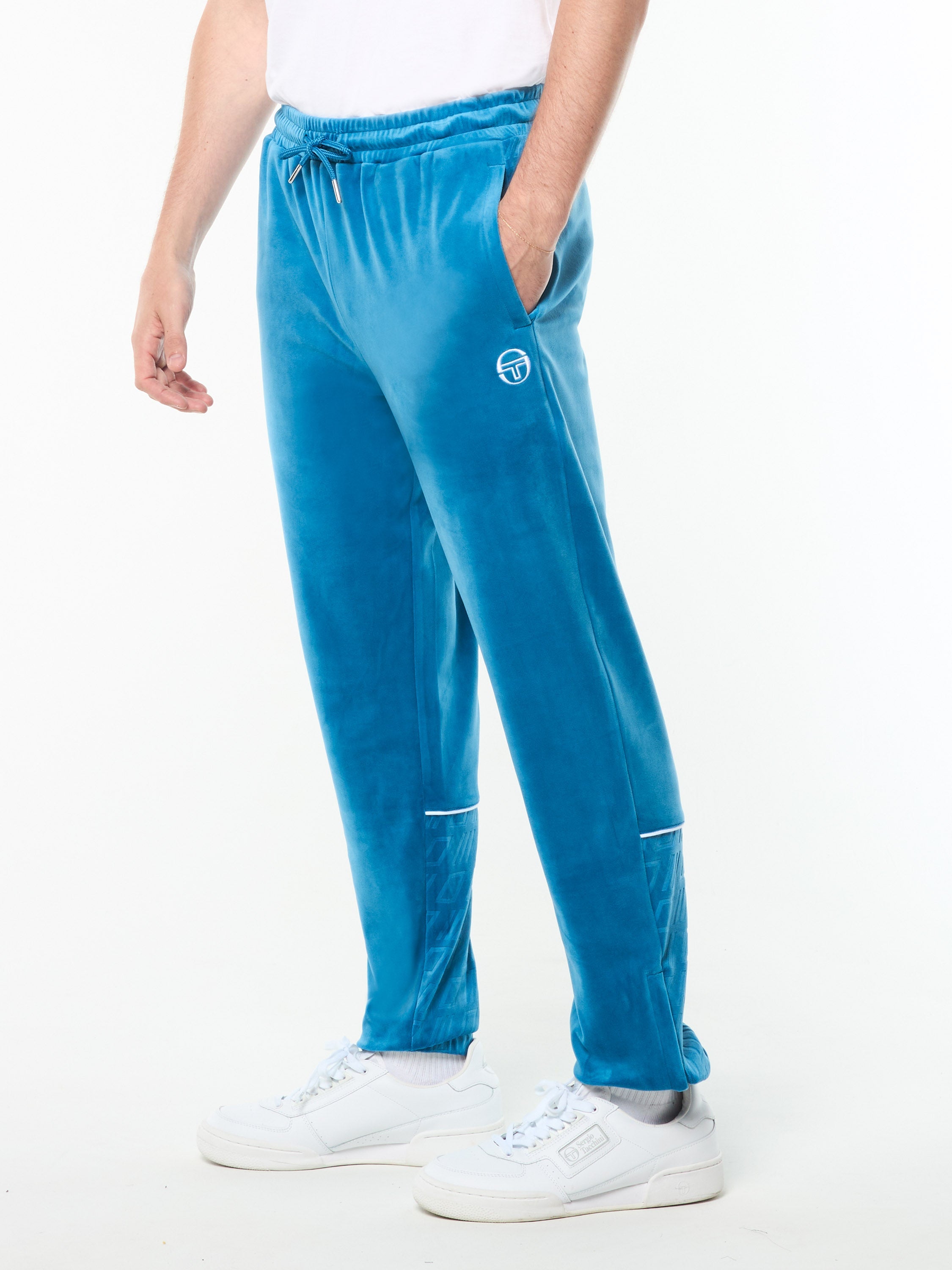 Bandiera Track Pant- Mykonos Blue