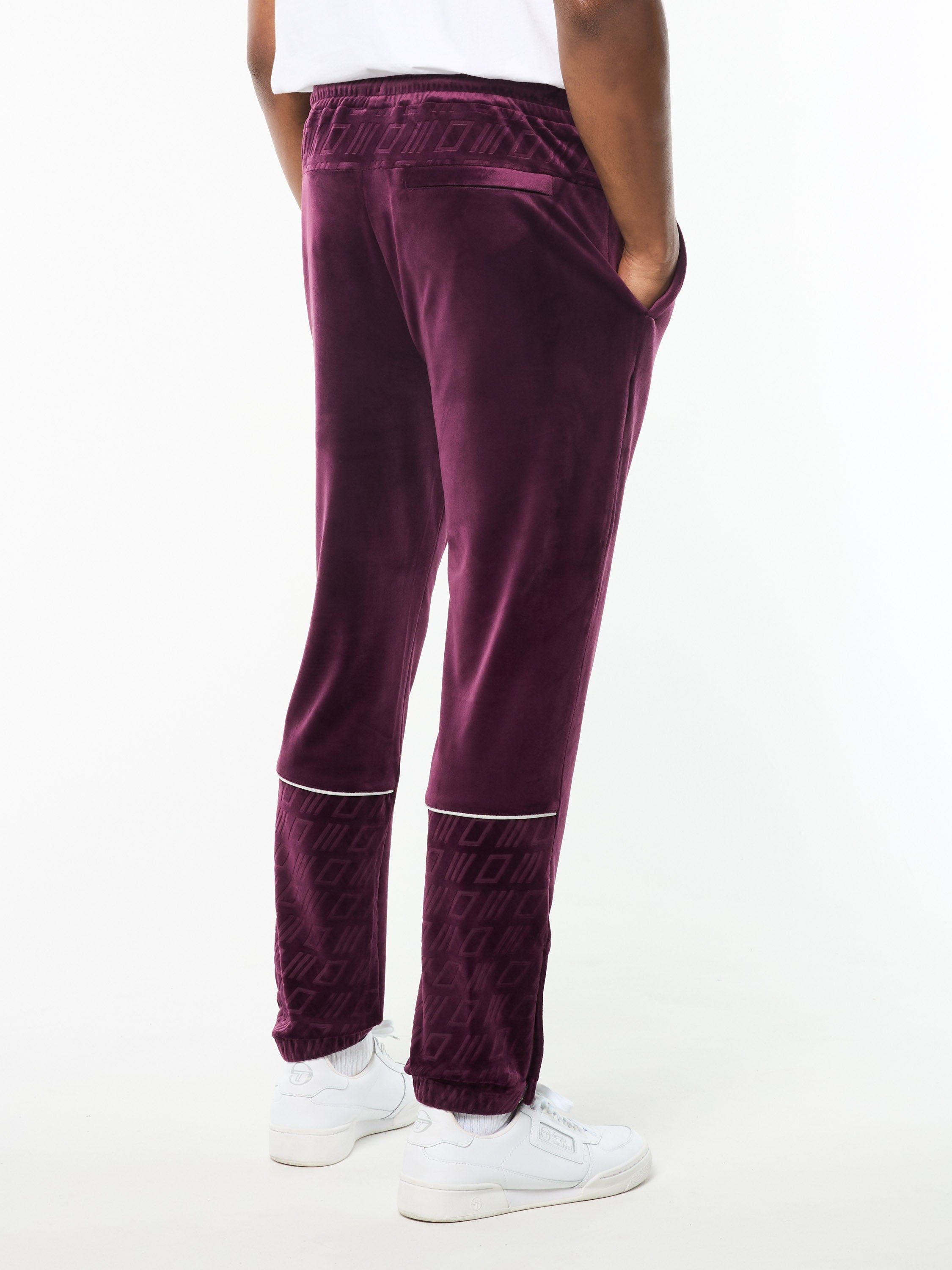 Bandiera Track Pant- Potent Purple