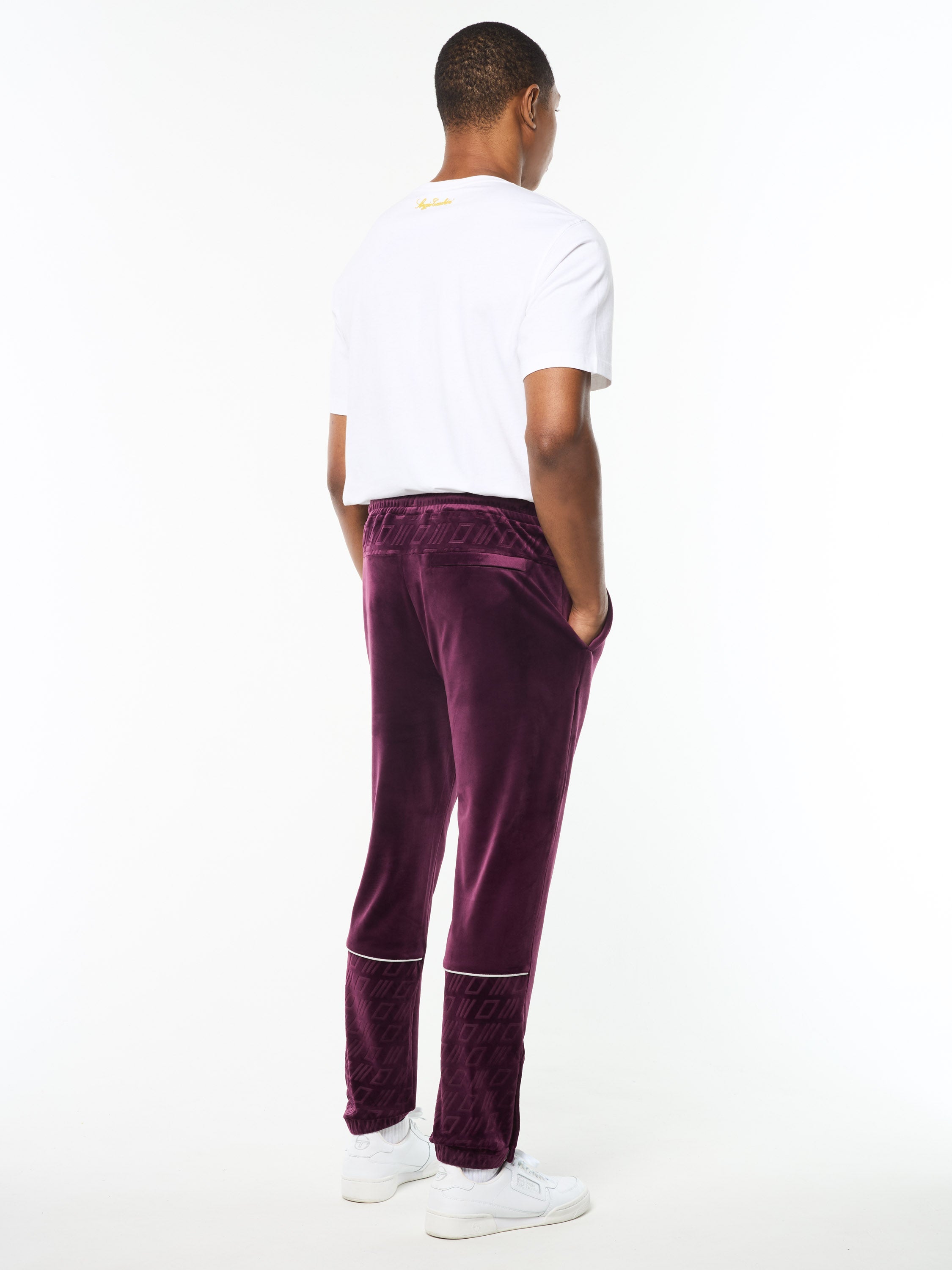 Bandiera Track Pant- Potent Purple