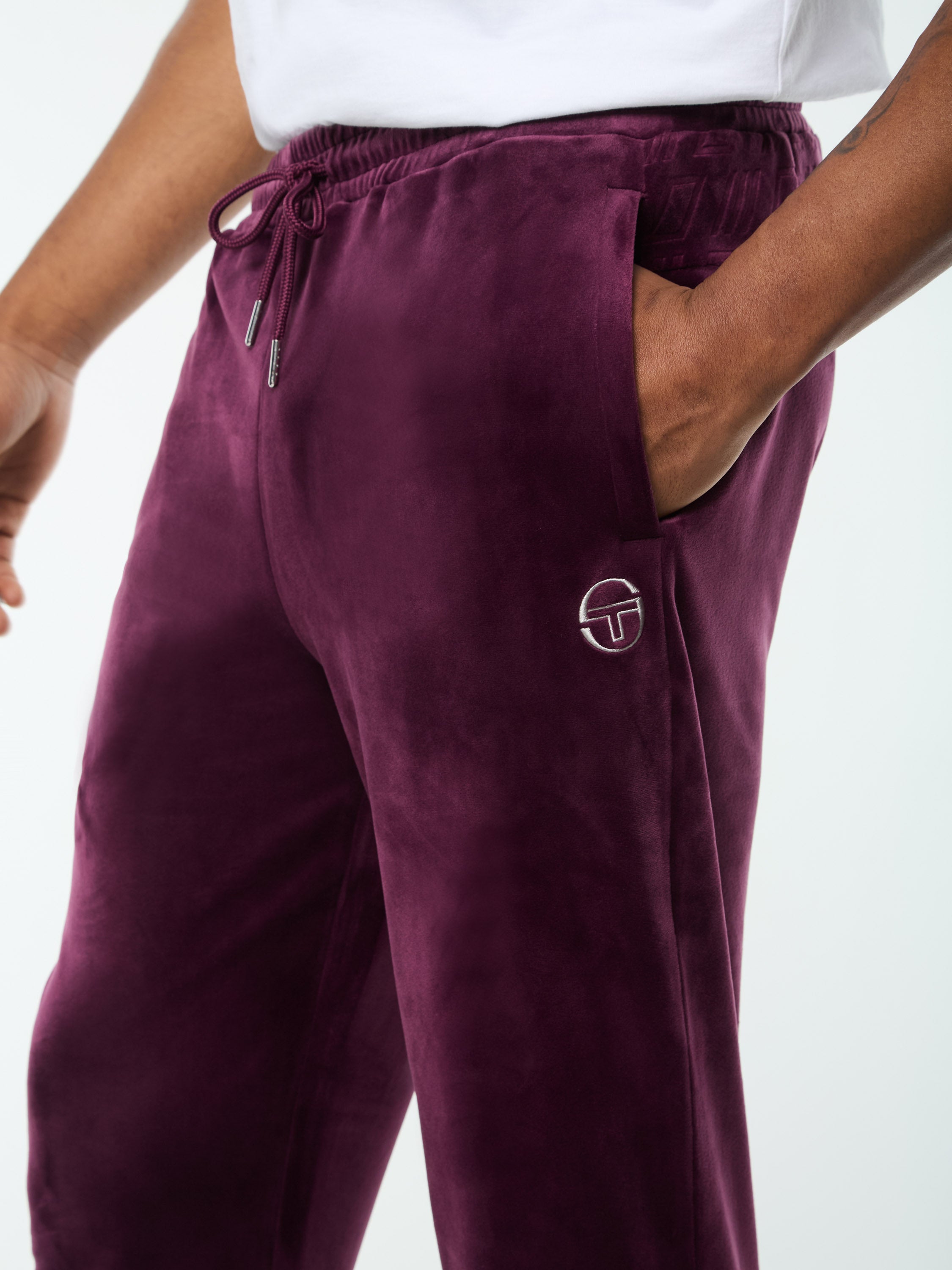 Bandiera Track Pant- Potent Purple