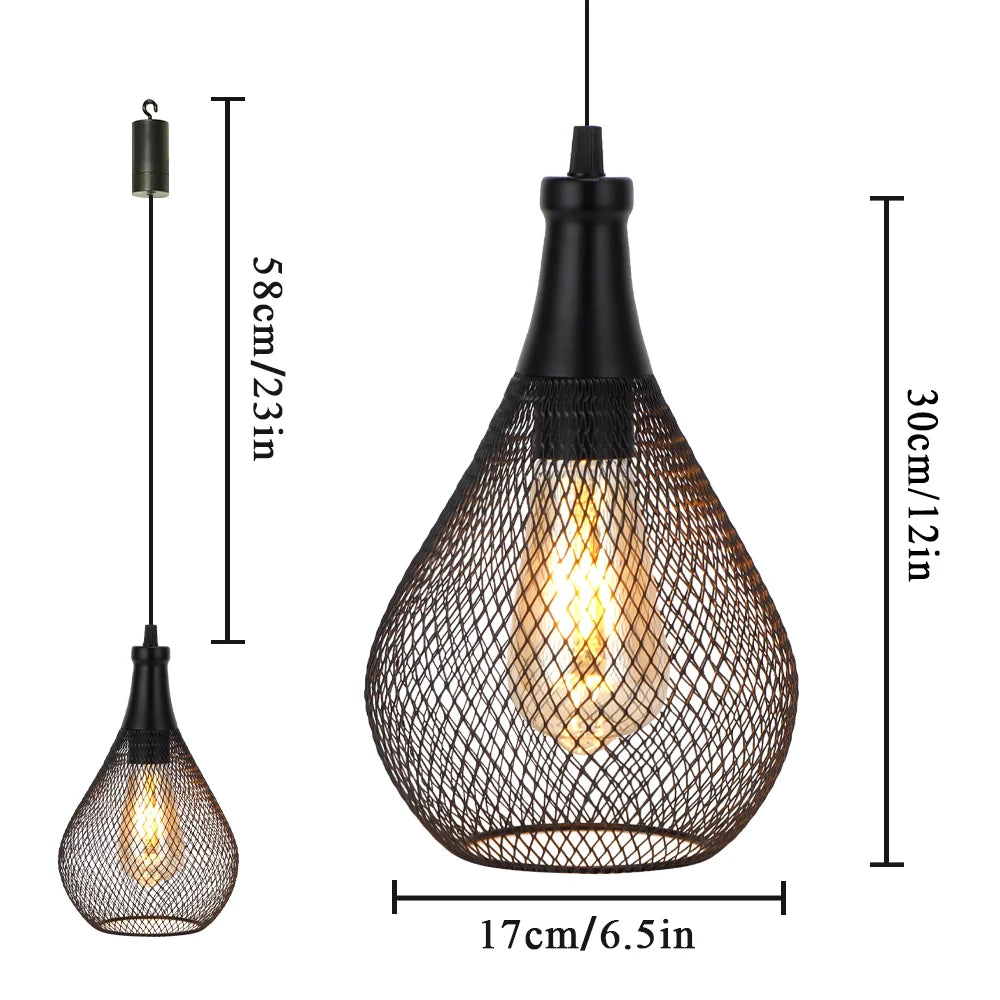 Battery Operated Hanging Lamp
