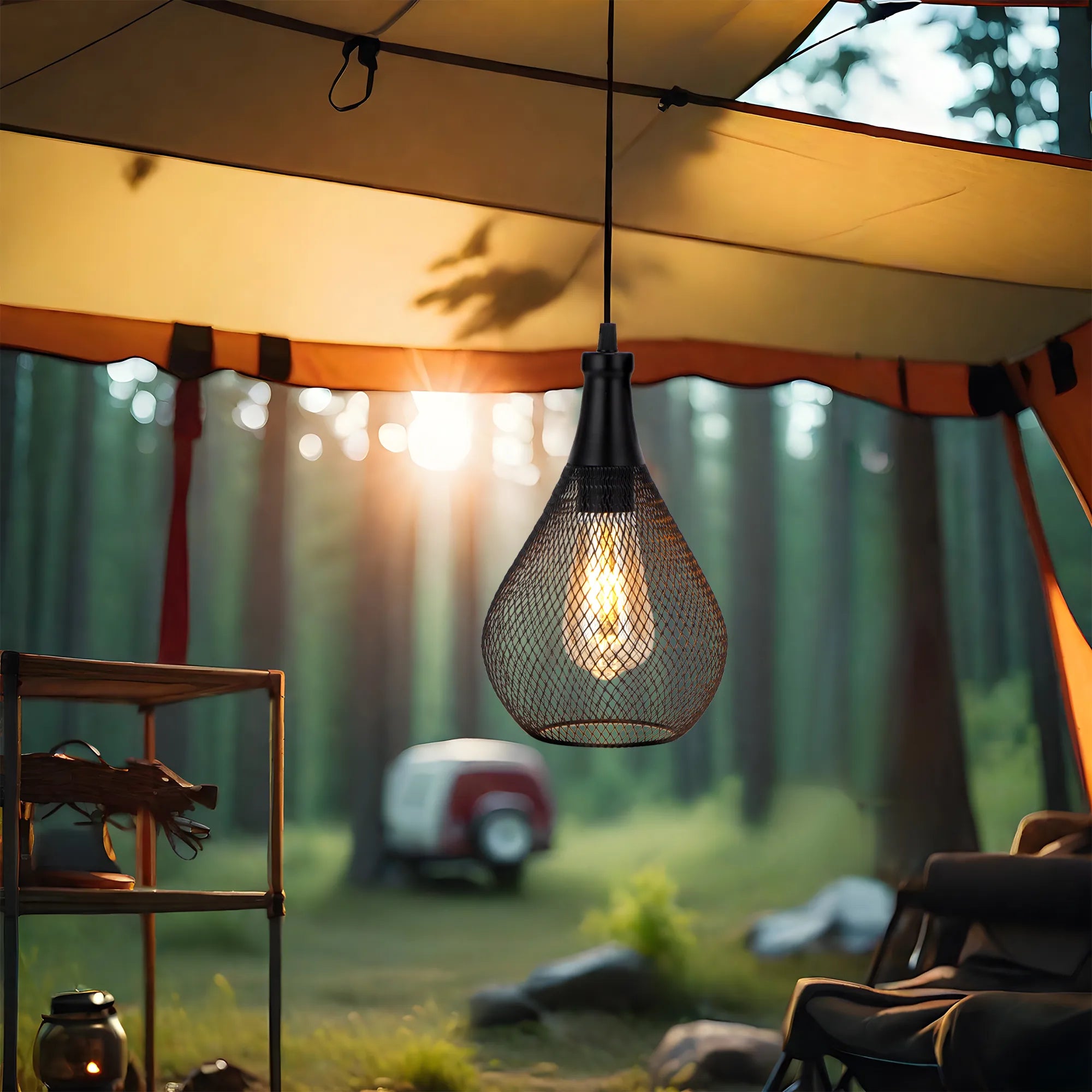 Battery Operated Hanging Lamp