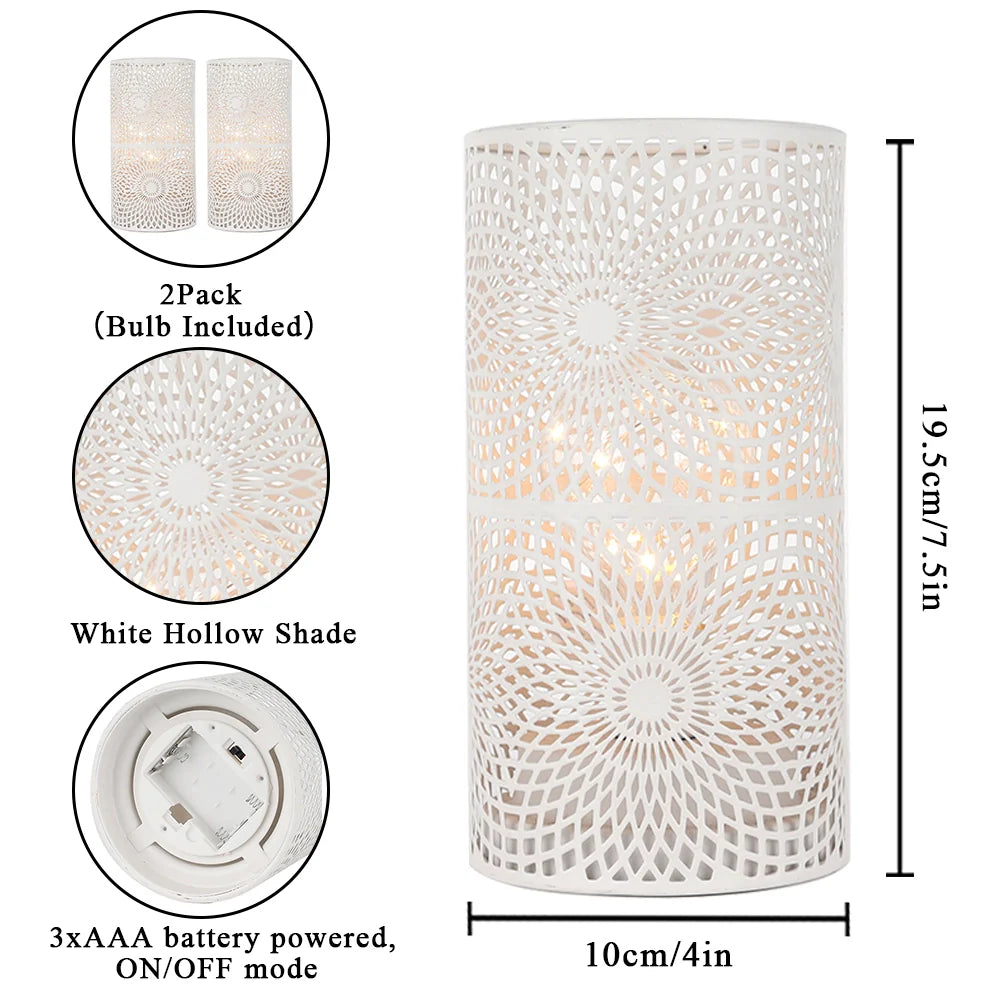 Battery Powered Table lamp（Set of 2）