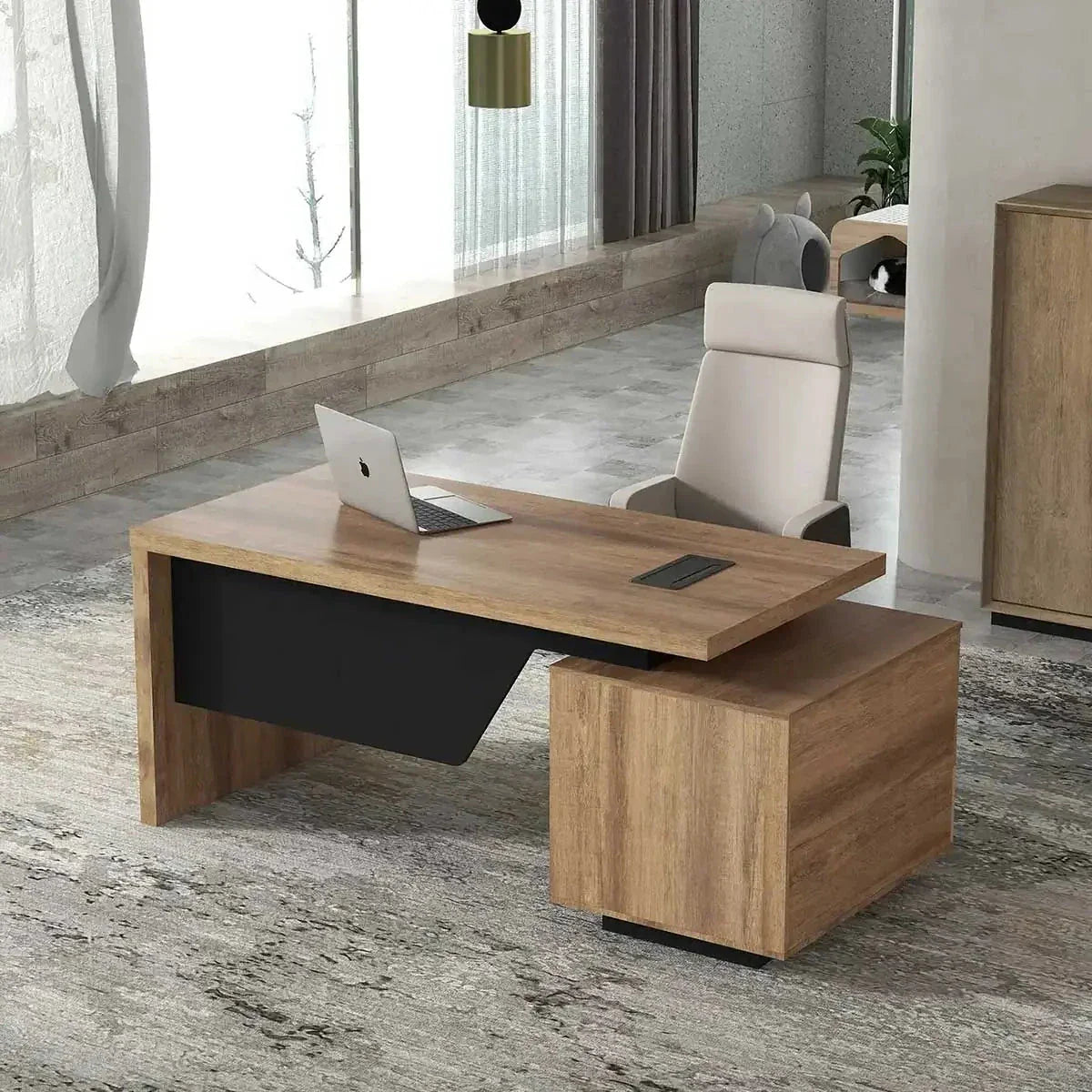 Bayly · 6′ wide Modern Office Desk