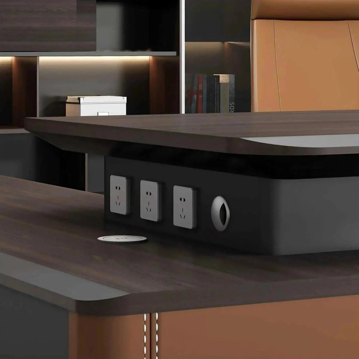 Bentley · Modern L-Shaped Executive Desk