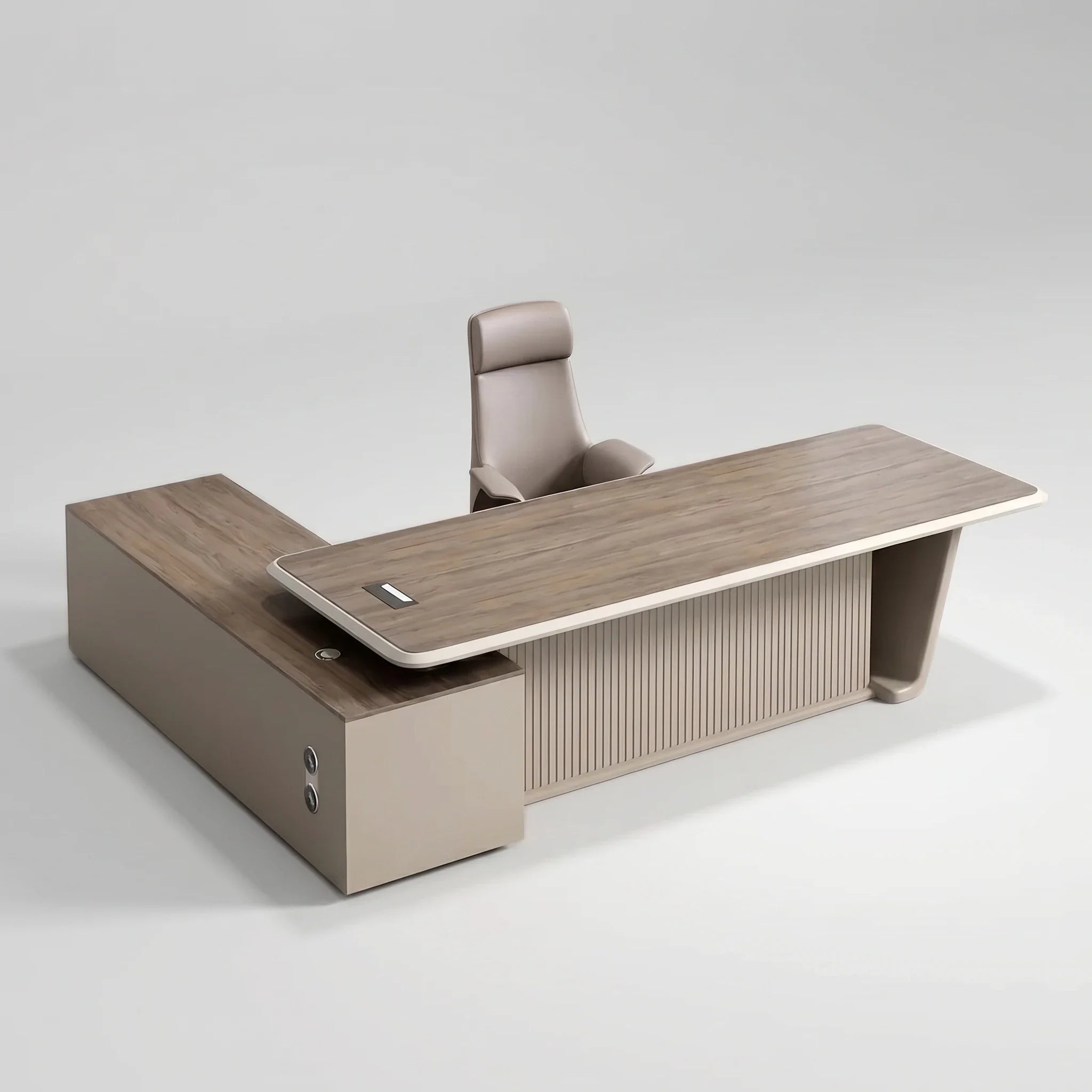 Brimley · Modern L-Shaped Executive Desk