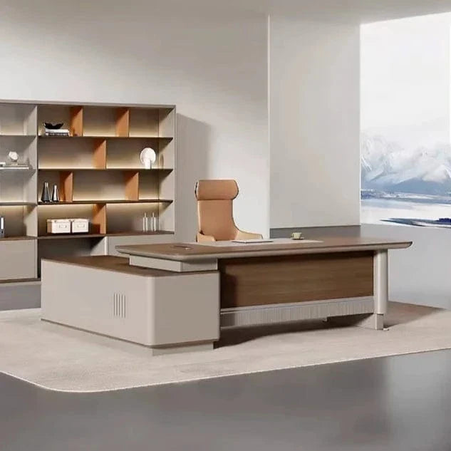 Brinton · Modern L-Shaped Executive Desk