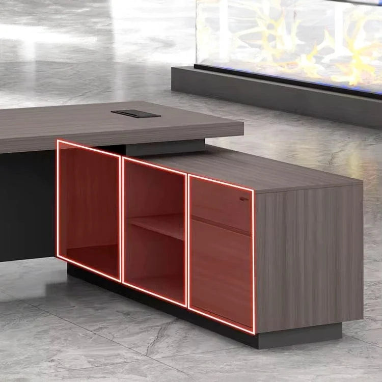 Bristol · Modern L-Shaped Executive Desk