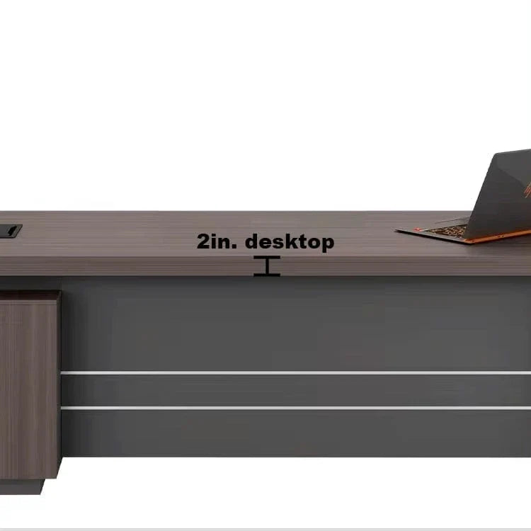 Bristol · Modern L-Shaped Executive Desk