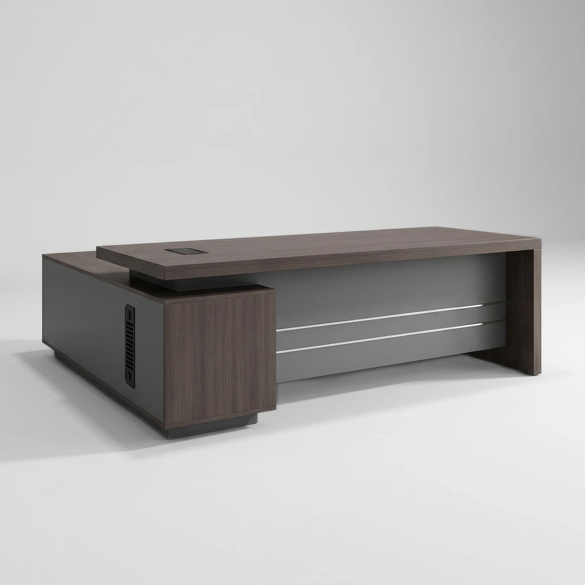 Bristol · Modern L-Shaped Executive Desk