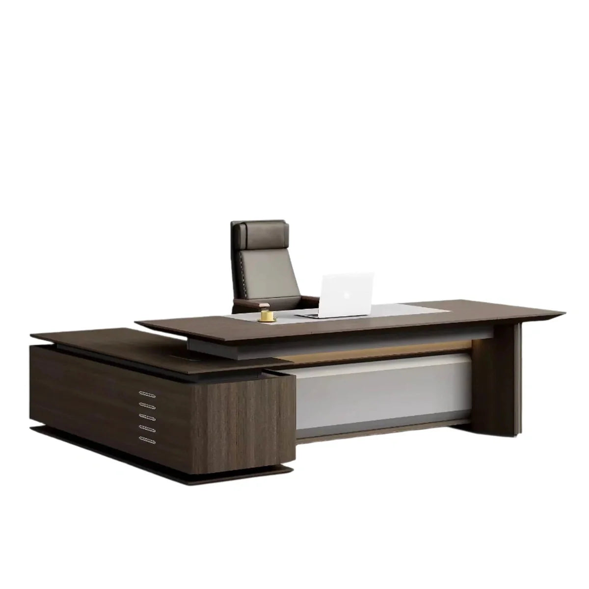 Brontë · Modern L-Shaped Executive Desk