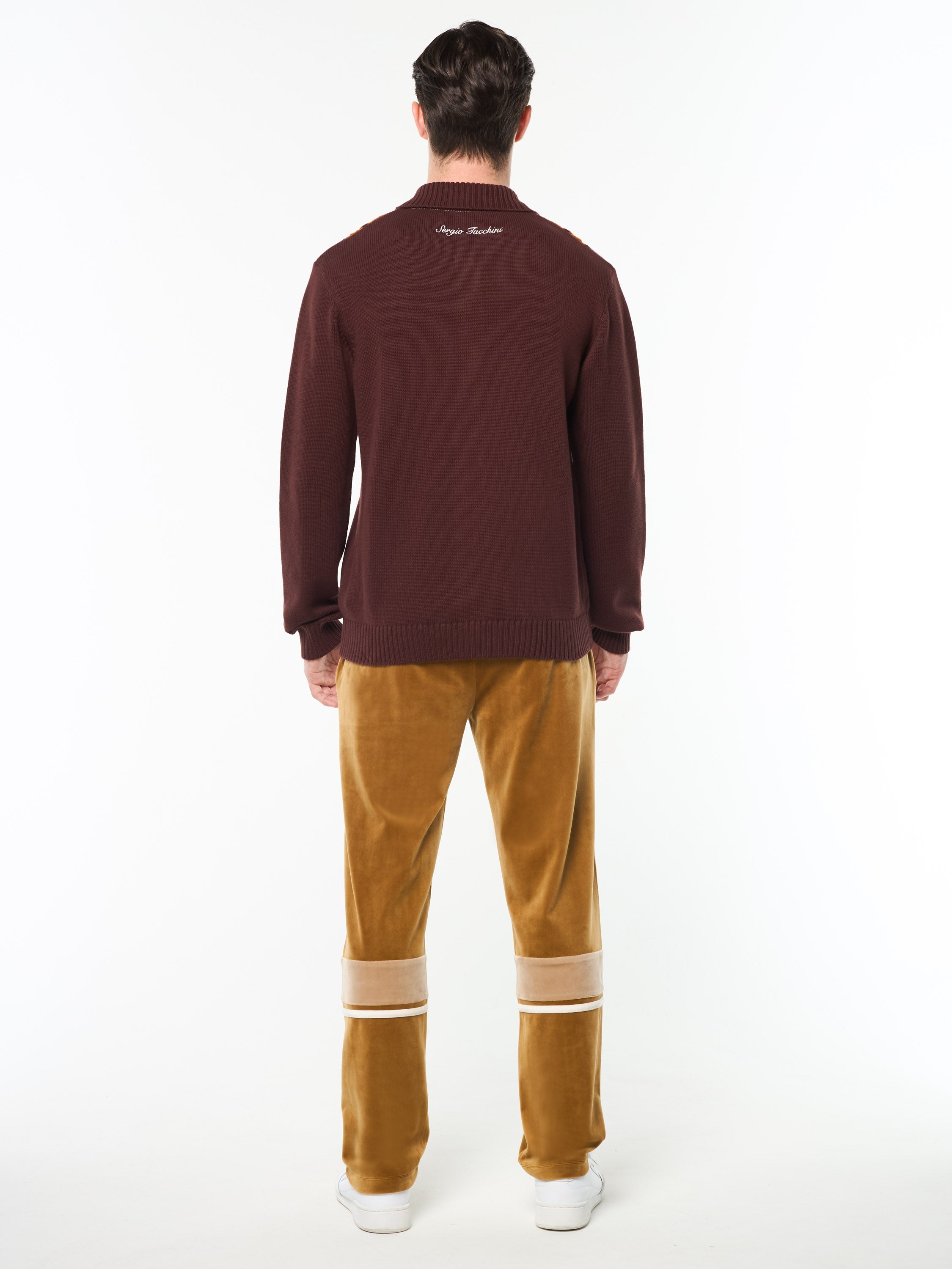 Bruni Knit Cardigan- Bitter Chocolate