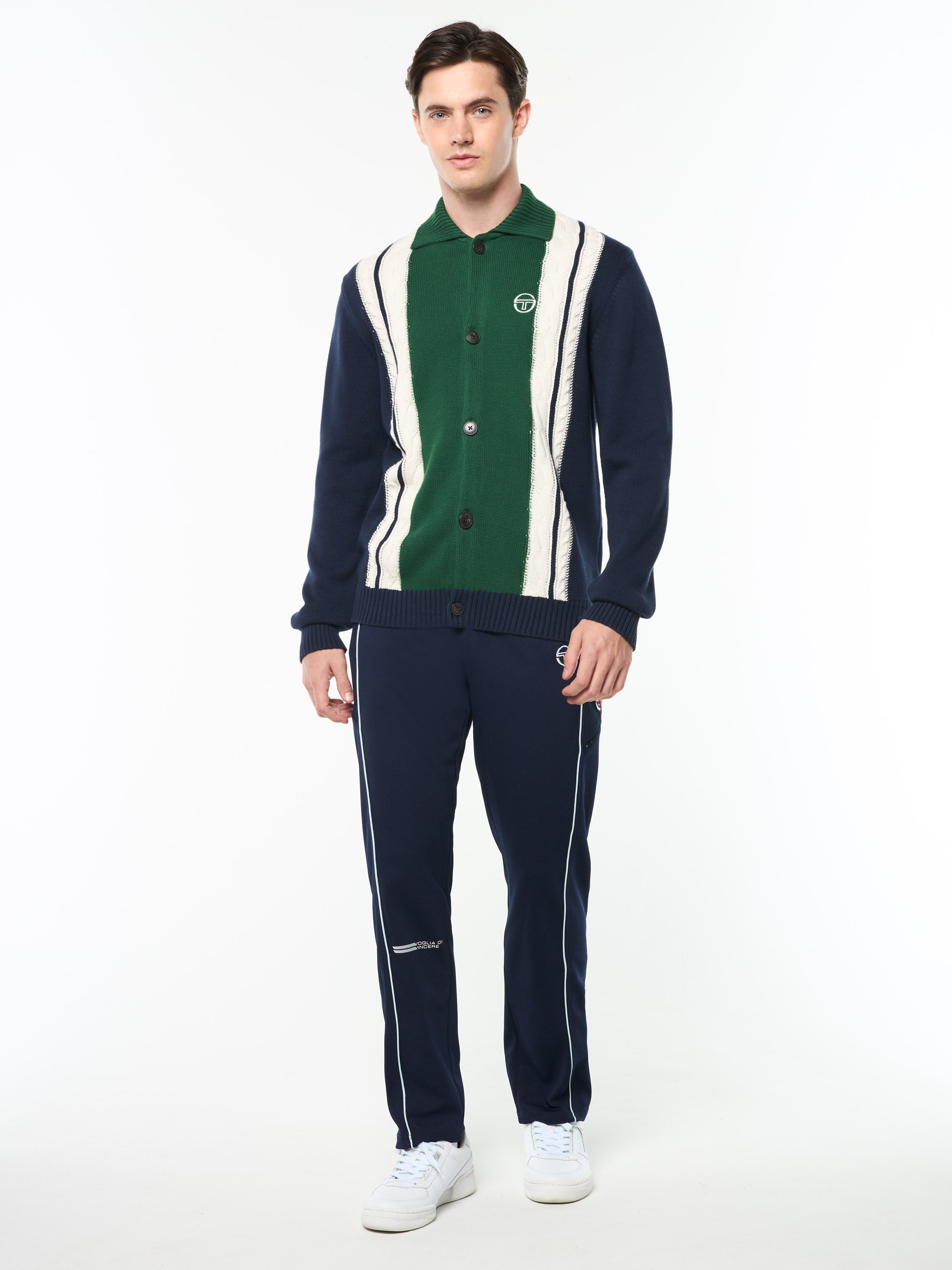 Bruni Knit Cardigan- Maritime Blue