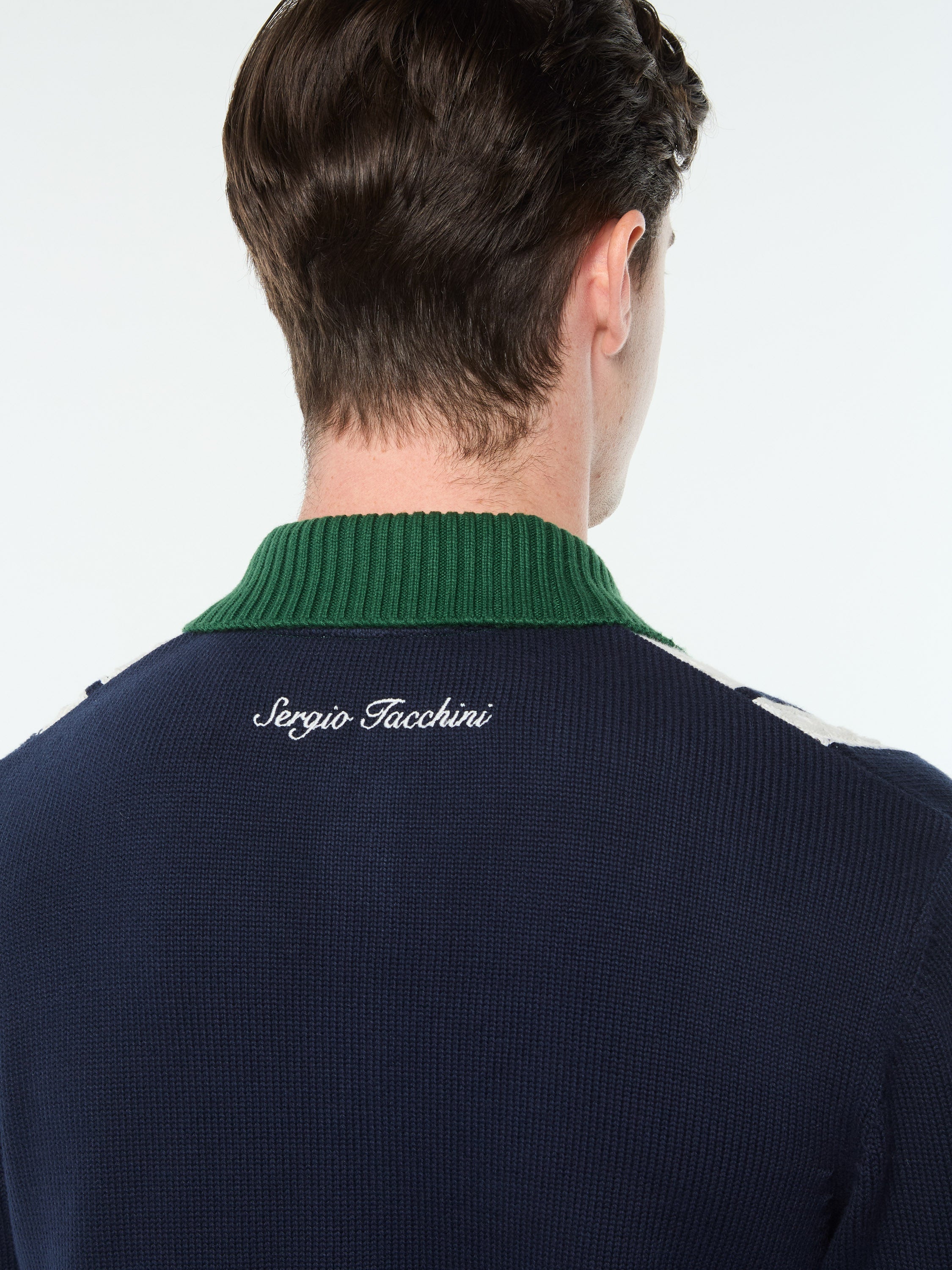 Bruni Knit Cardigan- Maritime Blue