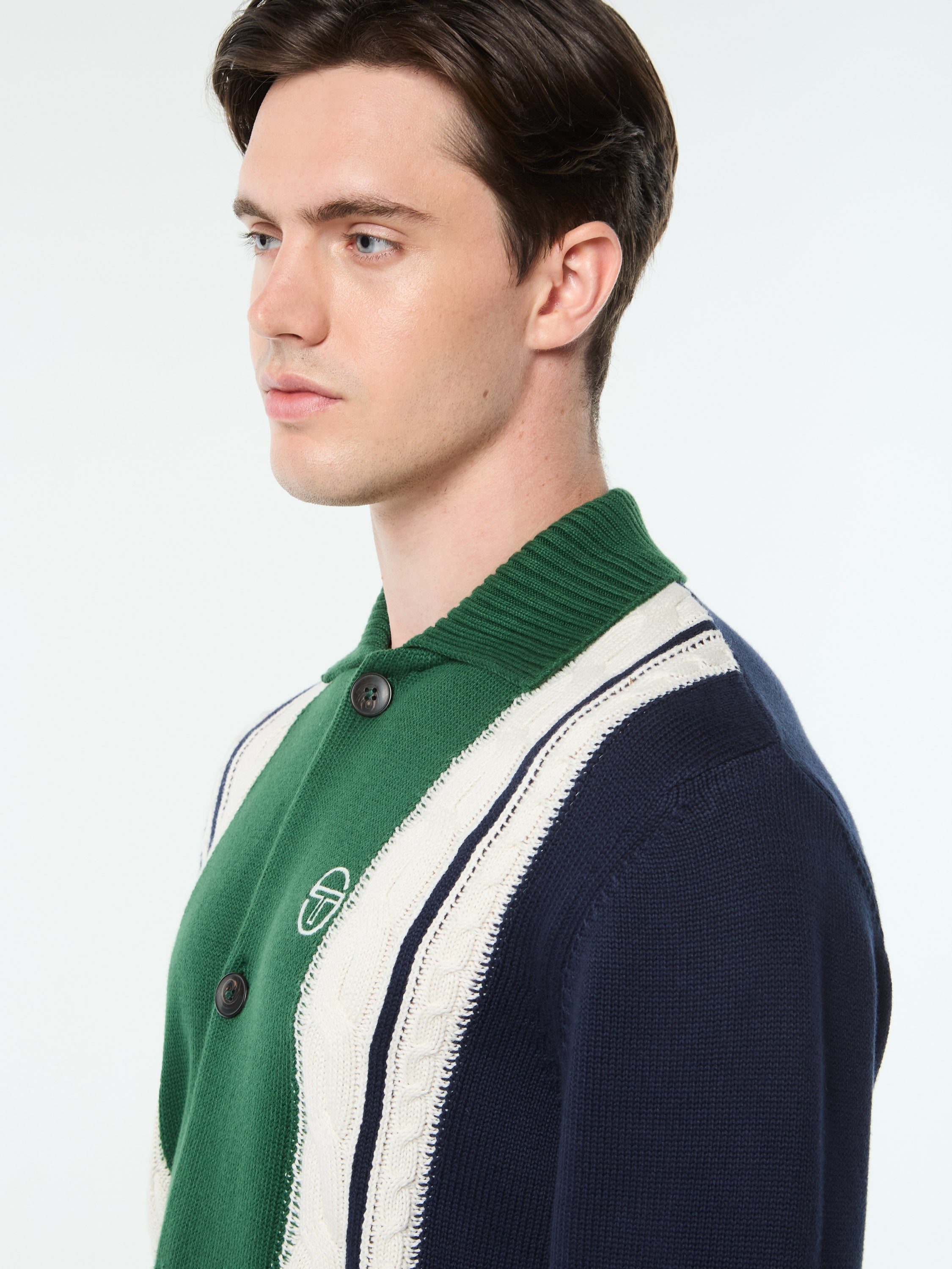 Bruni Knit Cardigan- Maritime Blue