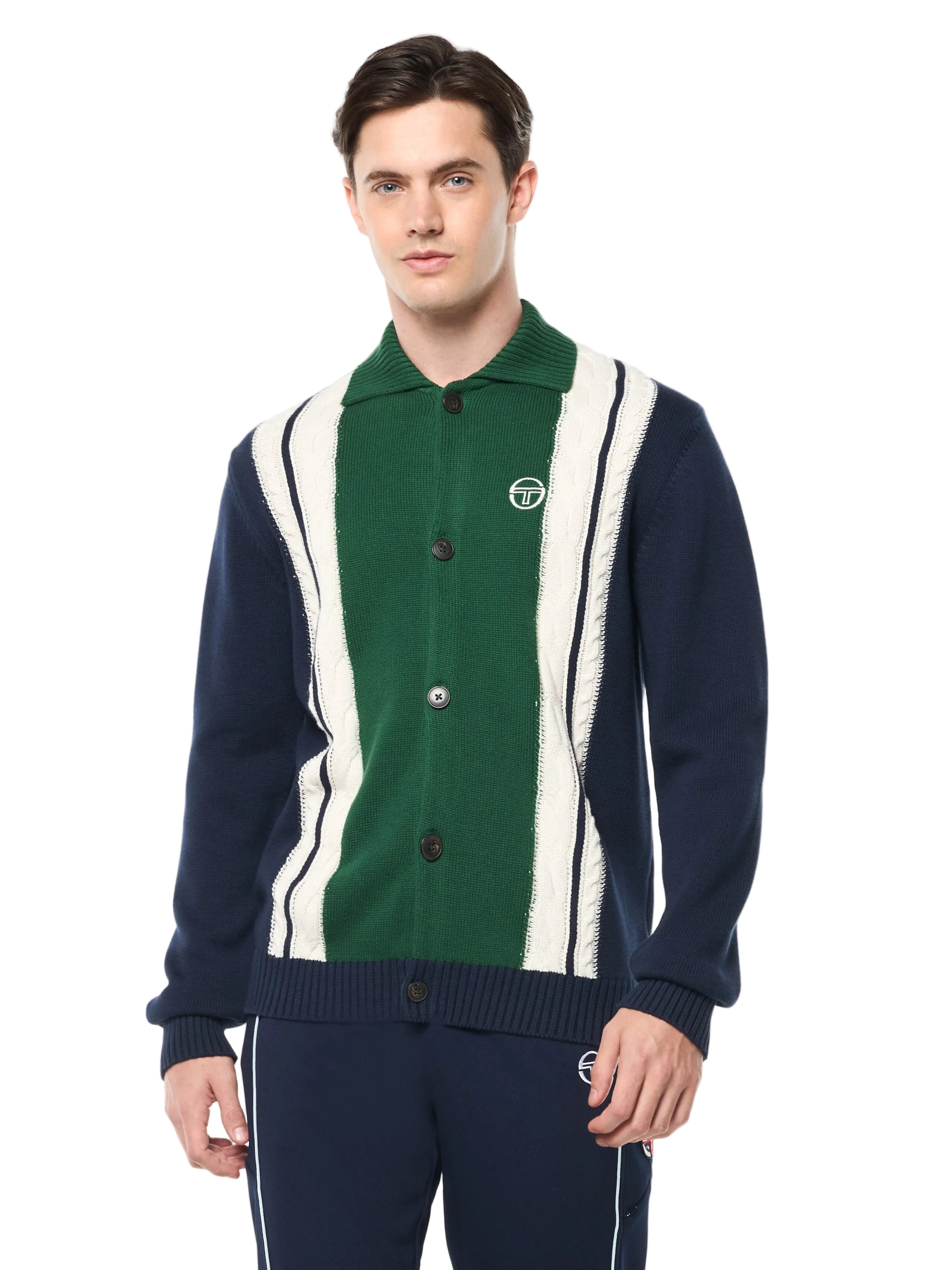 Bruni Knit Cardigan- Maritime Blue