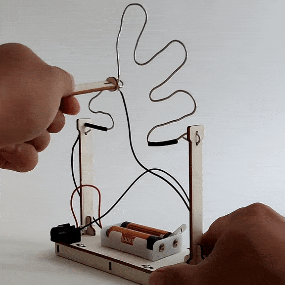 Buzz Wire Game DIY Kit, Educational STEM Toy