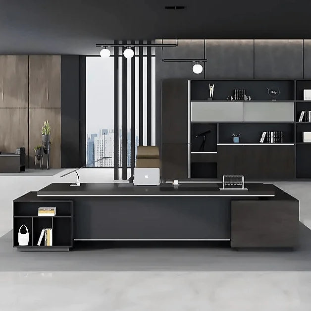 Byram · Modern L-Shaped Executive Desk