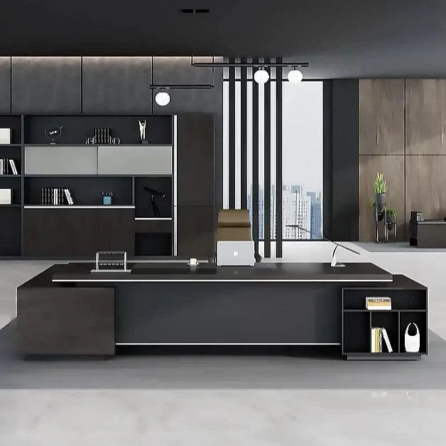 Byram · Modern L-Shaped Executive Desk