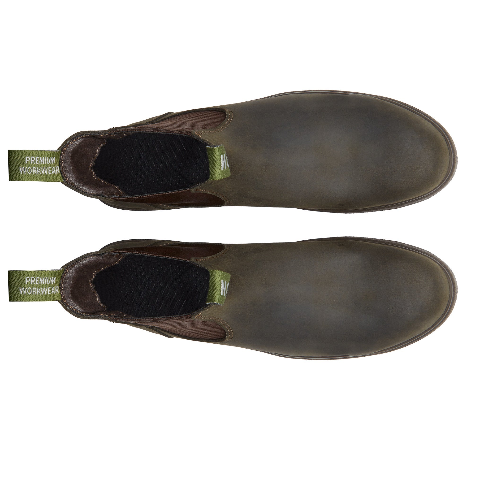 COMPOSITE TOE RAINIER CHELSEA WORK BOOT OLIVE GREEN