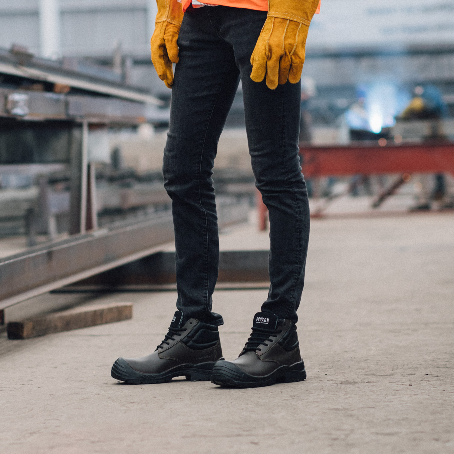 COMPOSITE TOE WORK BOOT CONVOY BROWN