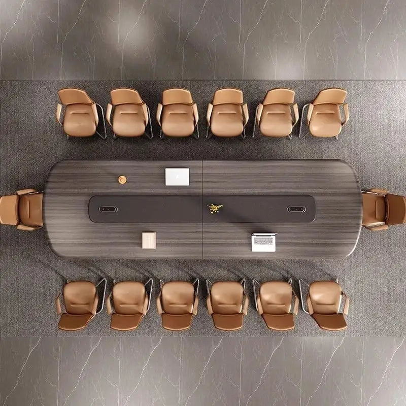 Caliber · Rounded Conference Room Table