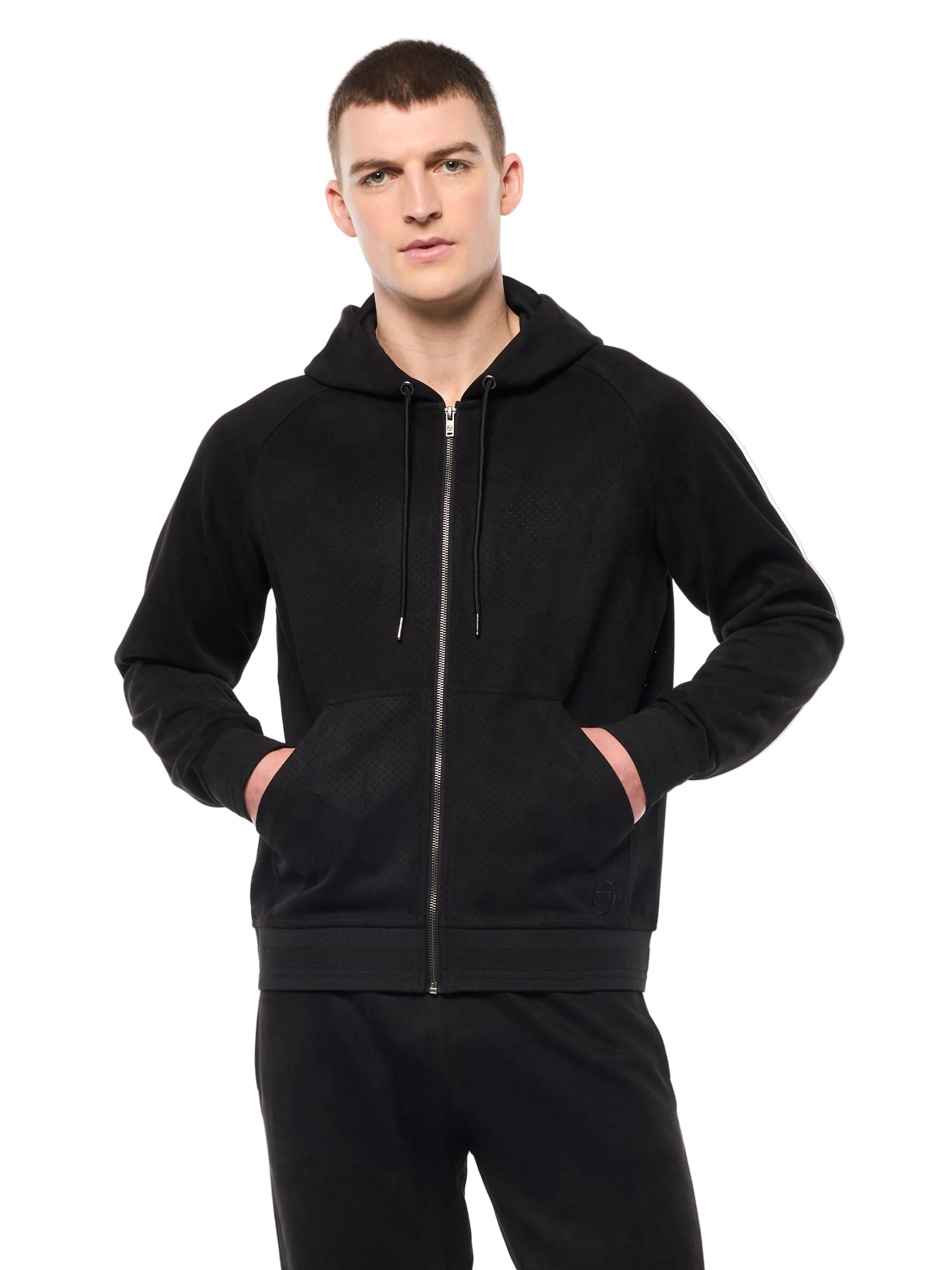 Camoscio Hoodie- Black Beauty