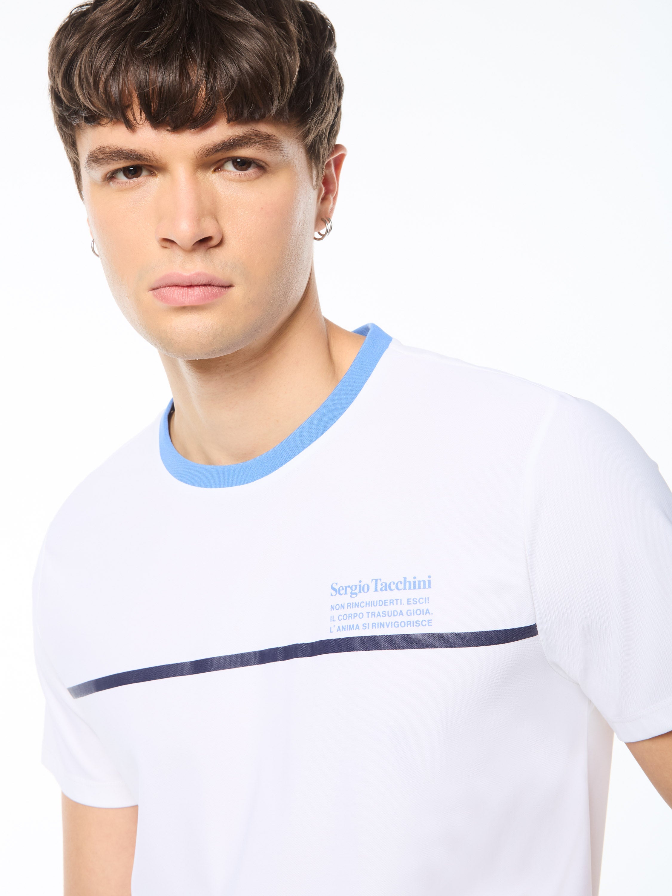 Campo Court T-Shirt- Brilliant White