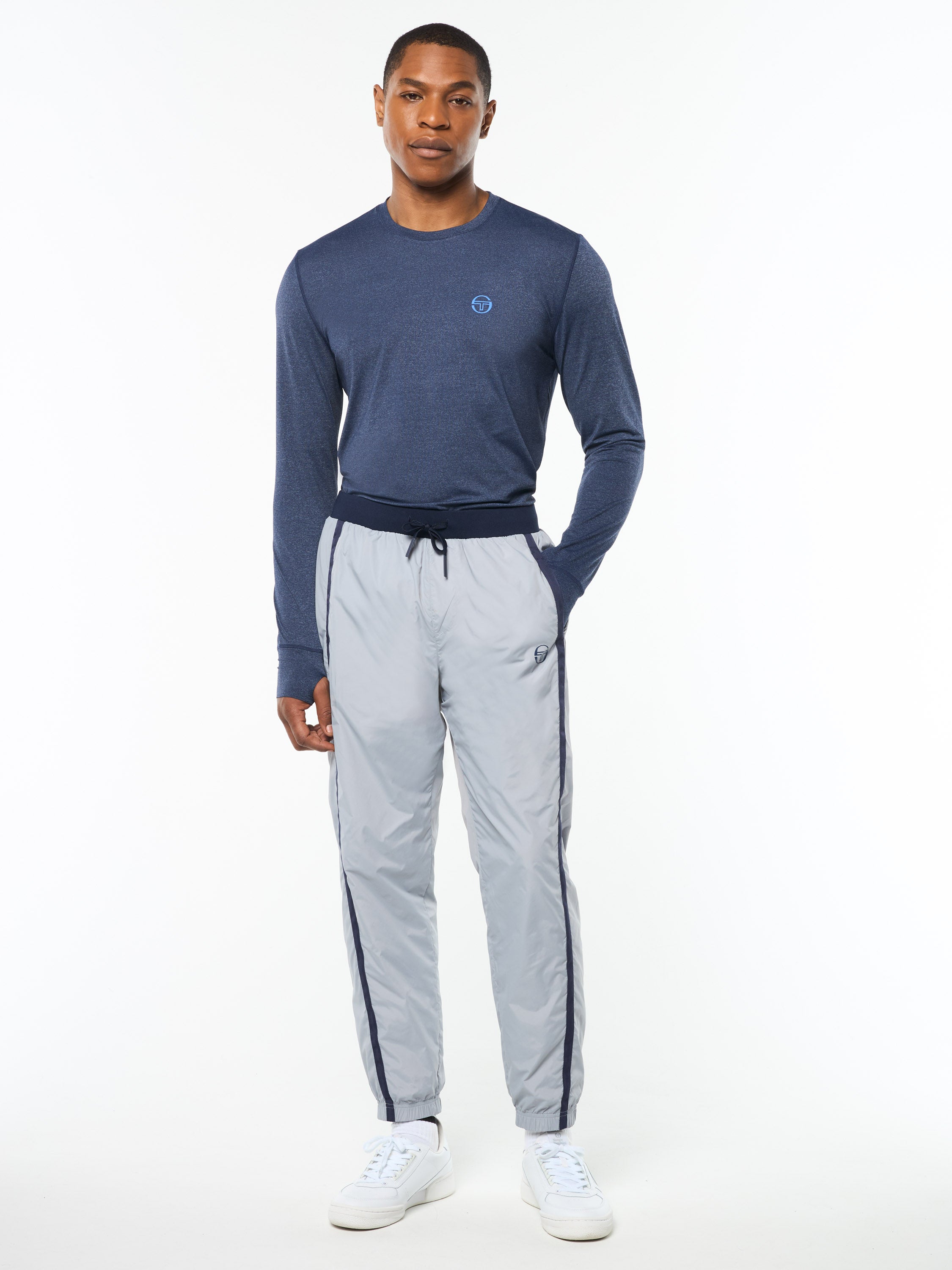Campo Court Track Pant- Quiet Grey
