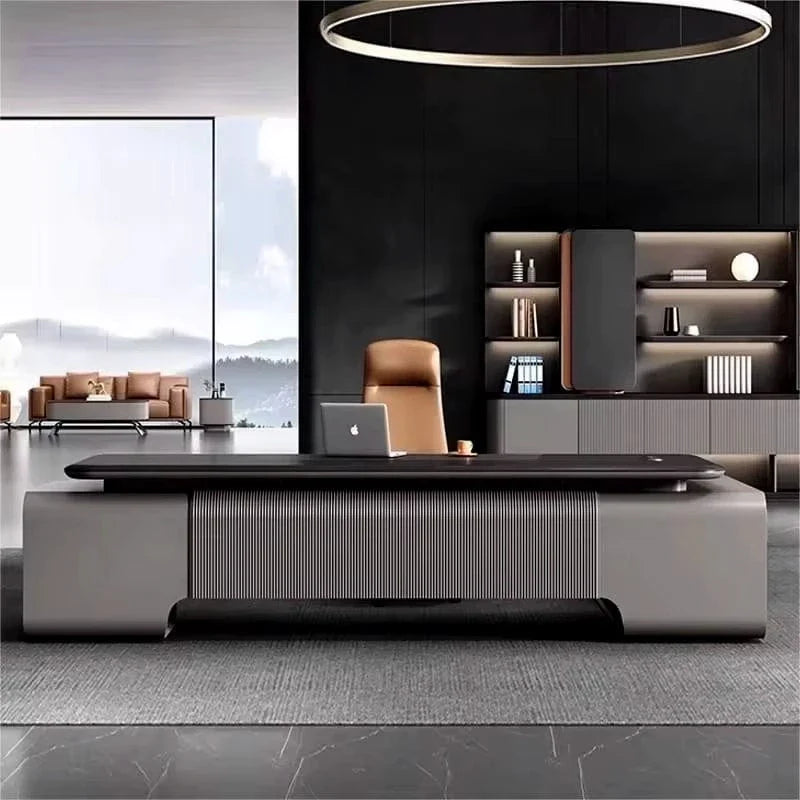 Canon · Modern L-Shaped Executive Desk