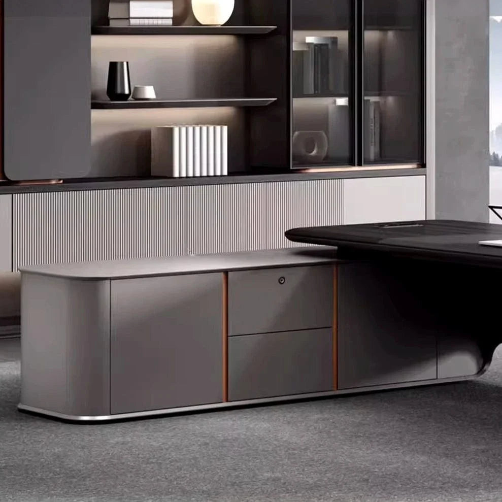 Canon · Modern L-Shaped Executive Desk