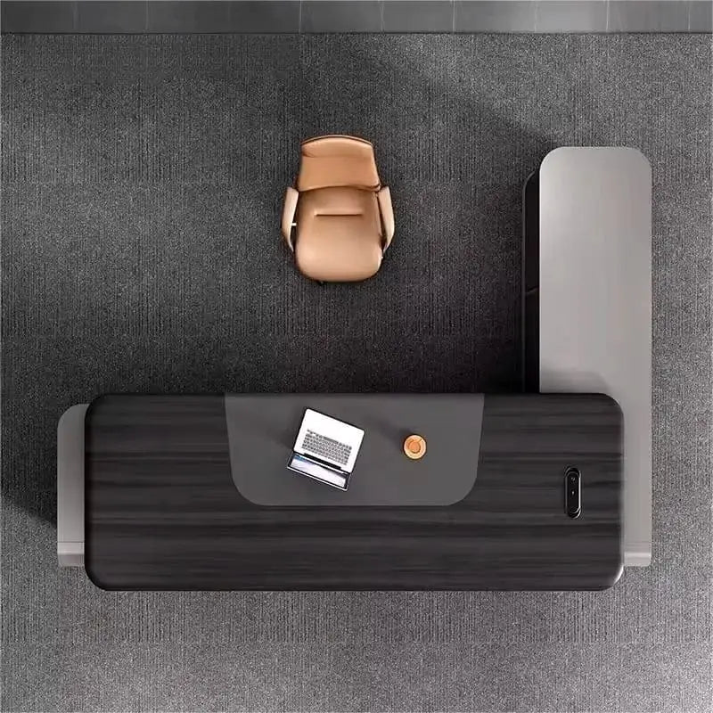 Canon · Modern L-Shaped Executive Desk