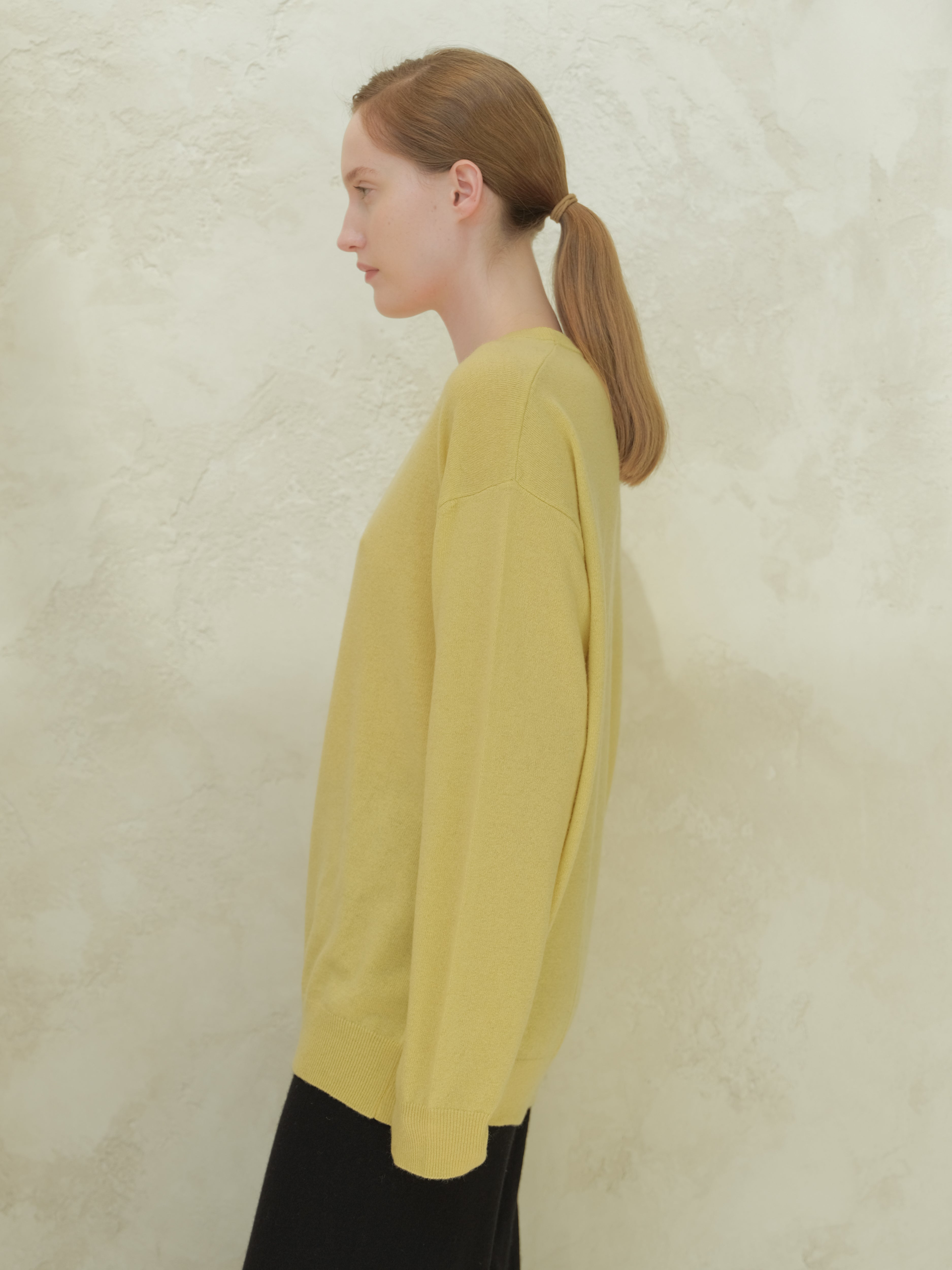 Cashmere Mix Crewneck Sweater