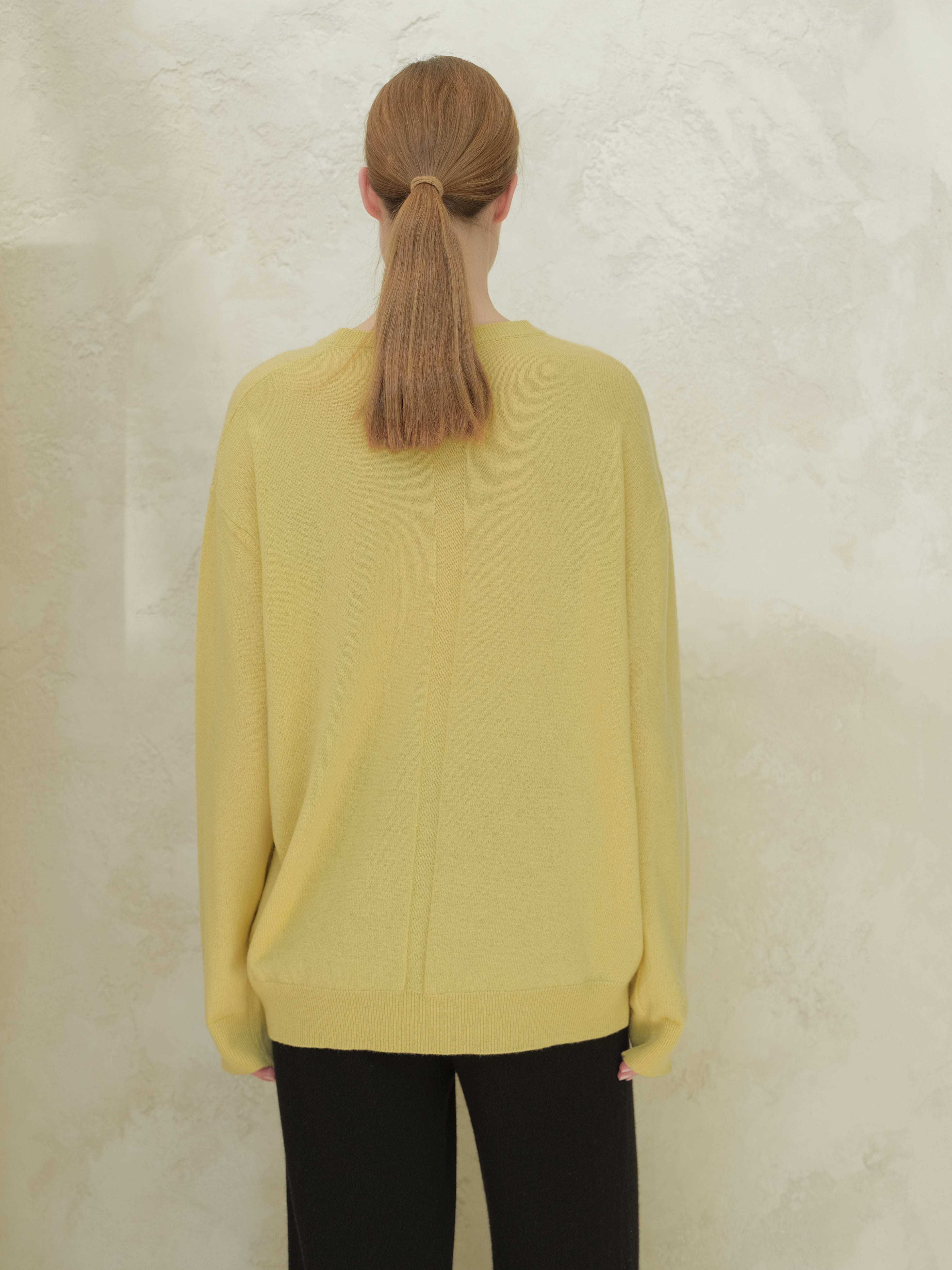 Cashmere Mix Crewneck Sweater