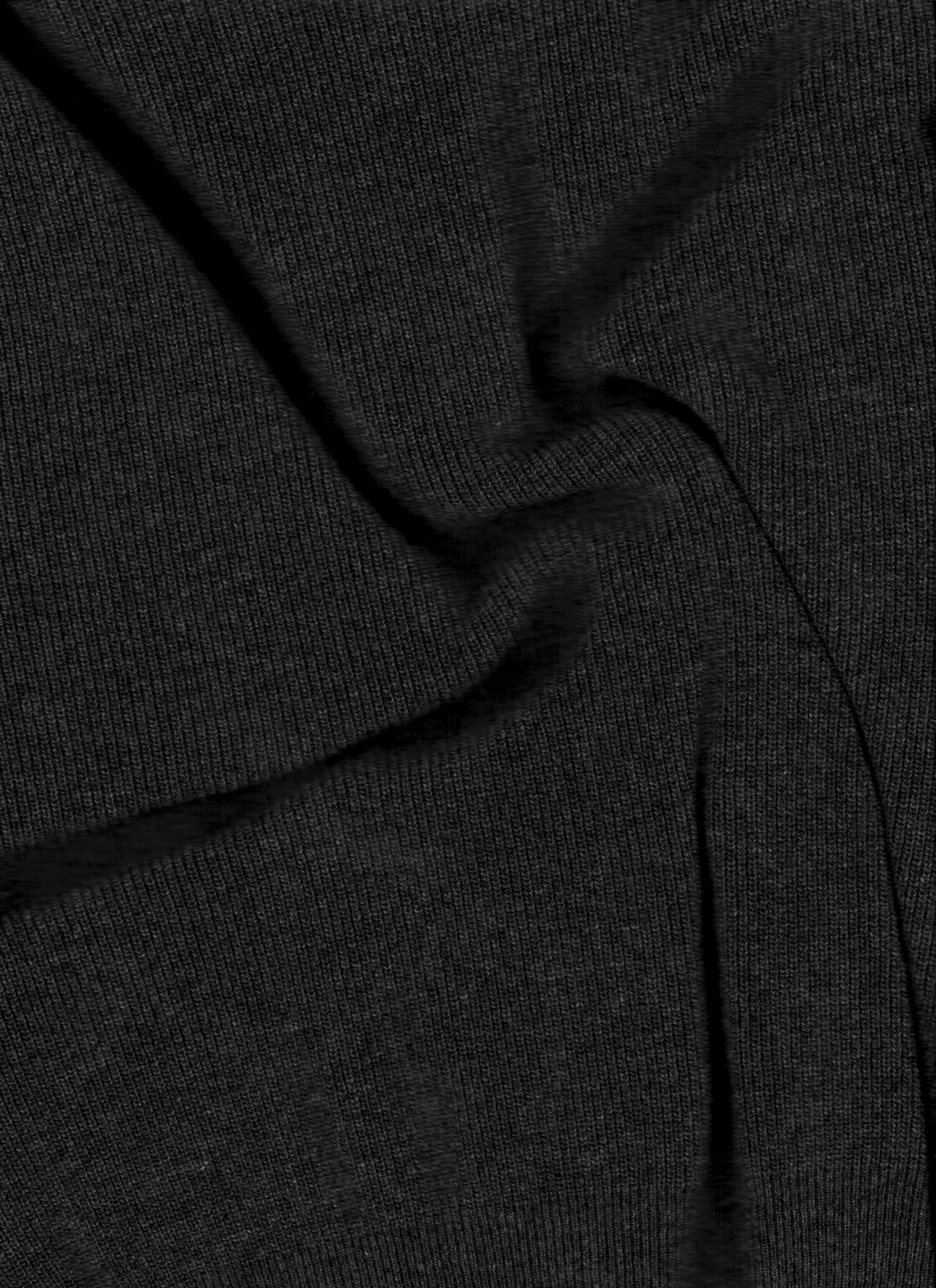Cashmere Mix Plissé Skirt