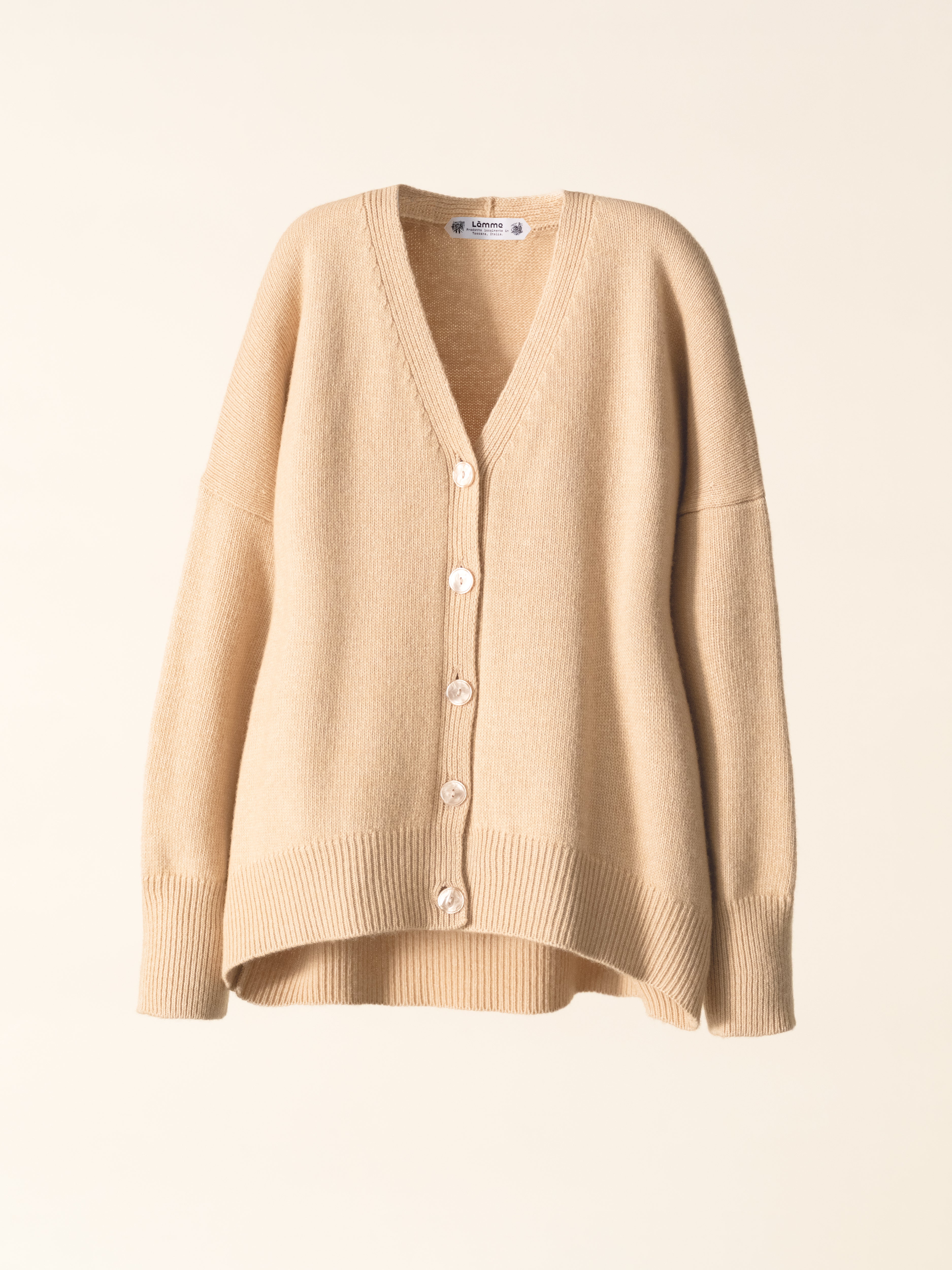 Cashmere Mix Relaxed Cardigan