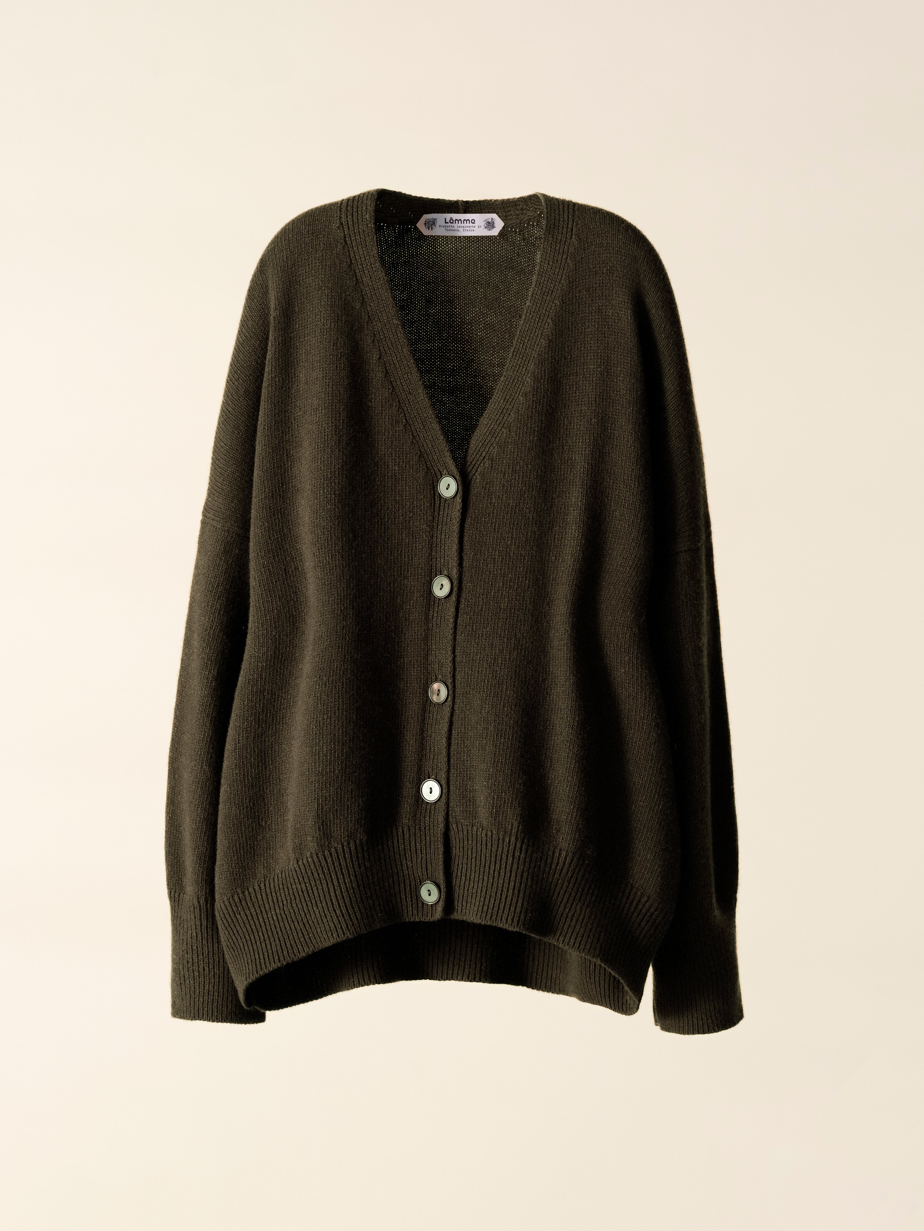 Cashmere Mix Relaxed Cardigan