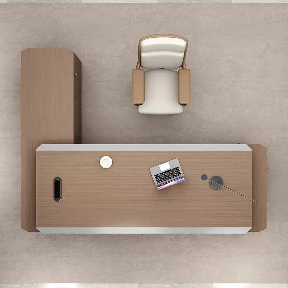 Cassel · Large L-Shaped Executive Desk