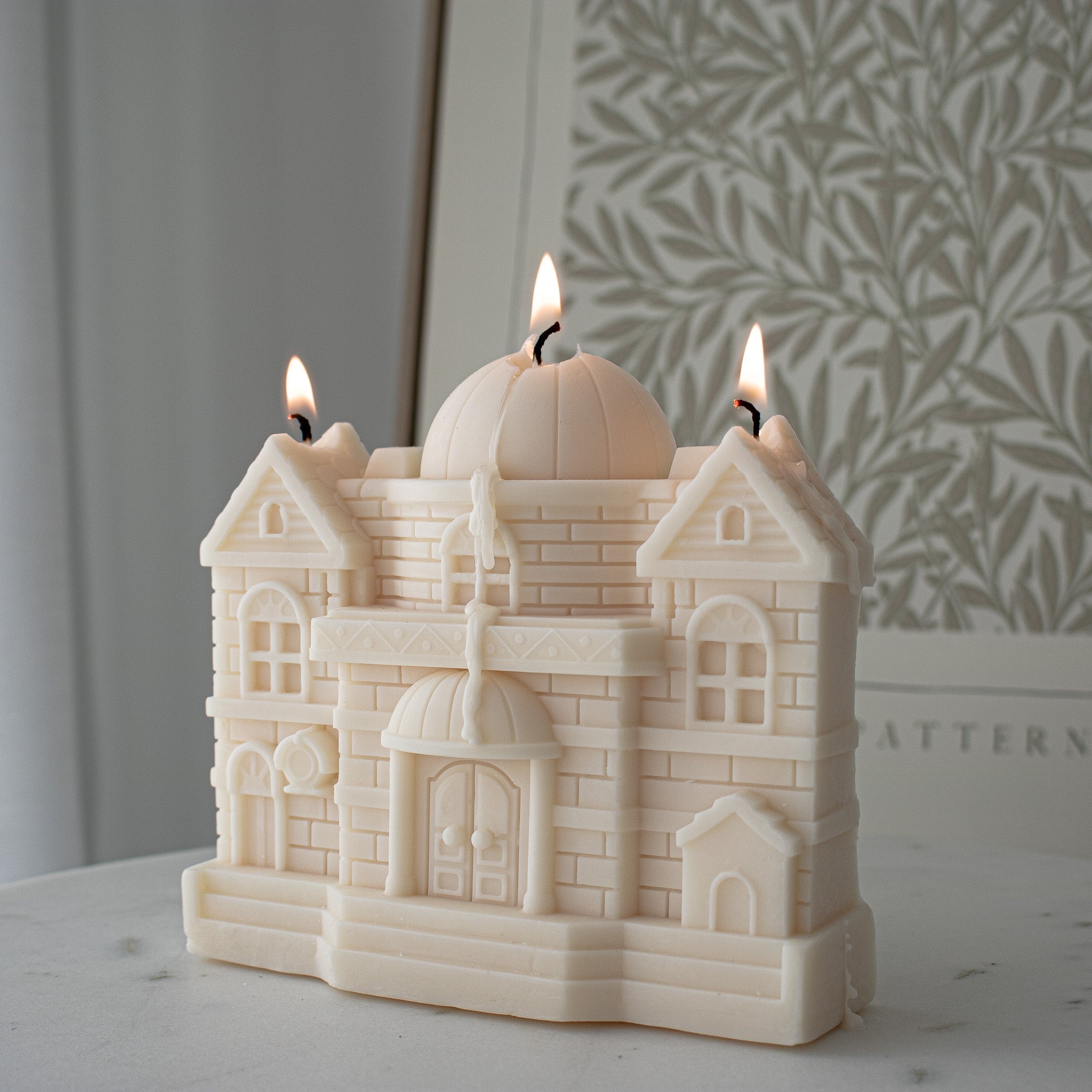 Castle Candle | Winter Village Candle