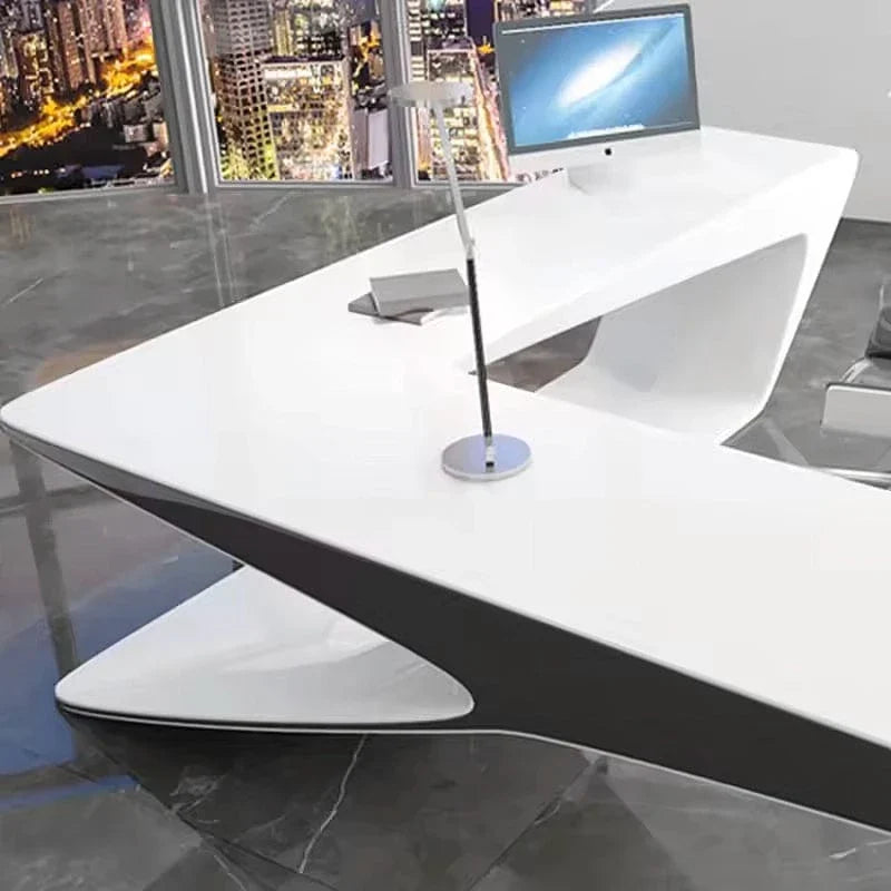 Chevron · L-Shaped Executive Desk