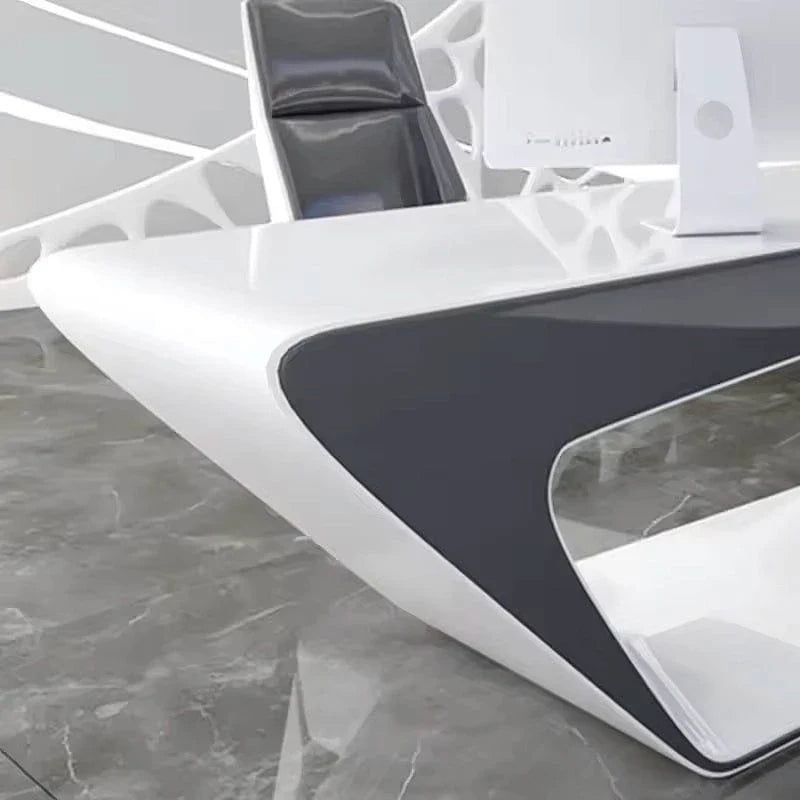 Chevron · L-Shaped Executive Desk